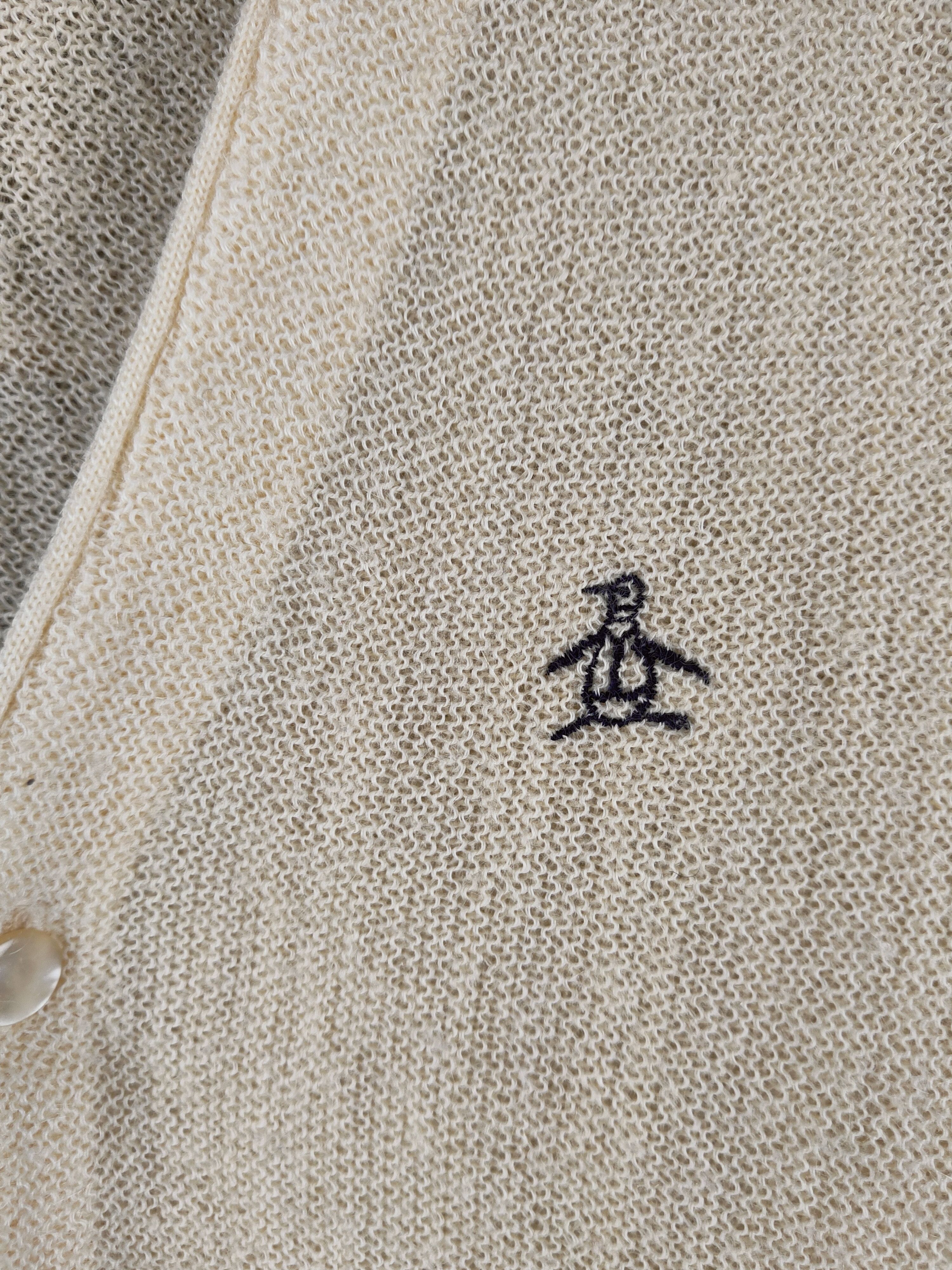Grand Slam DL Grand Slam-Musingwear Beige Knitwear Cardigan #46-163 Size US M / EU 48-50 / 2 - 5 Thumbnail