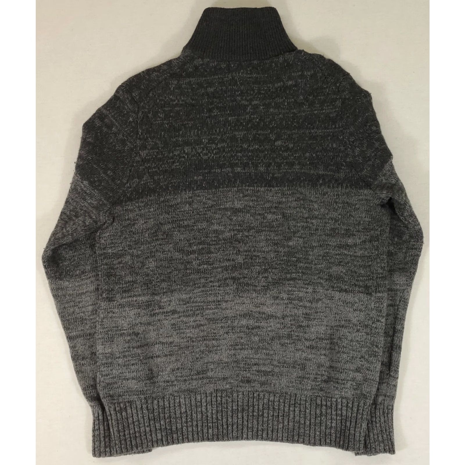 Banana Republic Banana Republic Sweater Full Zip Merino Wool Blend Italian Yarn 80 Gray Mens L Size US L / EU 52-54 / 3 - 3 Thumbnail