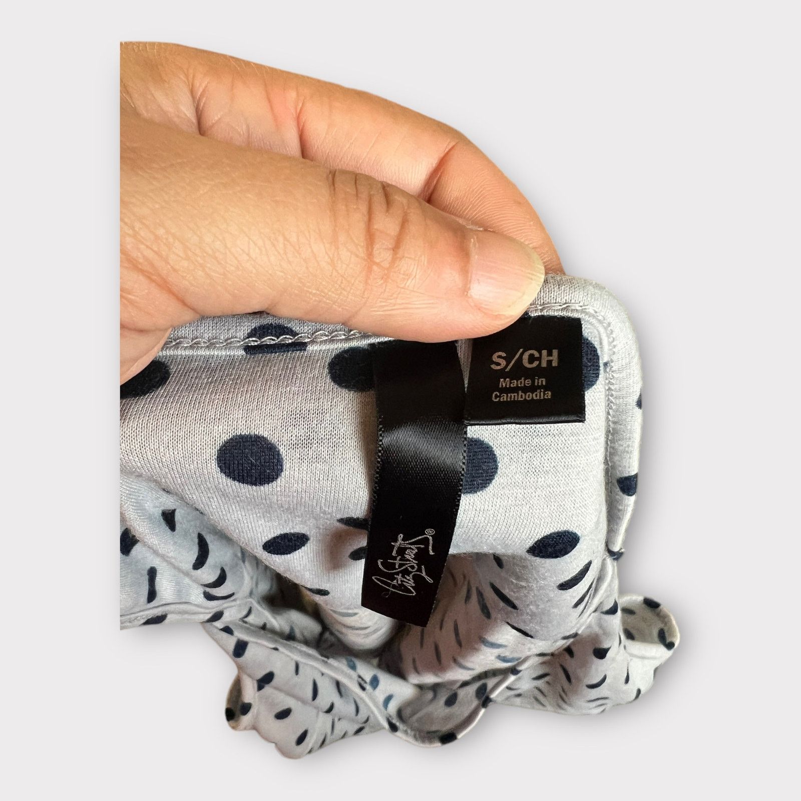 City Streets City Streets | Vintage Y2K Blue Polka Dot Ruffles Crop Top Size S / US 4 / IT 40 - 6 Thumbnail