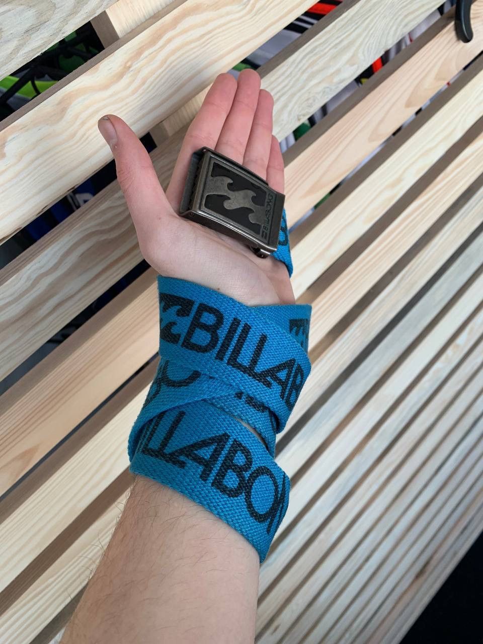 Billabong × Vintage Vintage Belt Billabong Archival Blue Y2k Style Size ONE SIZE - 4 Thumbnail