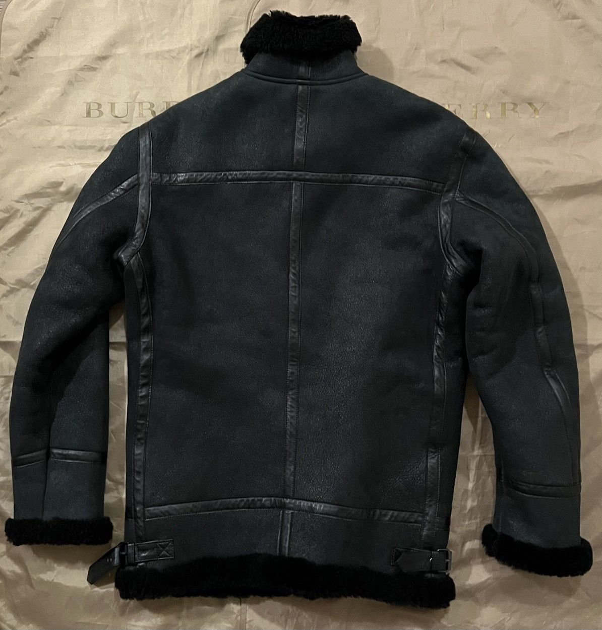 Levi's Made & Crafted Levi’s Made & Crafted Shearling Jacket Black Size 2 M/L Size US M / EU 48-50 / 2 - 4 Thumbnail
