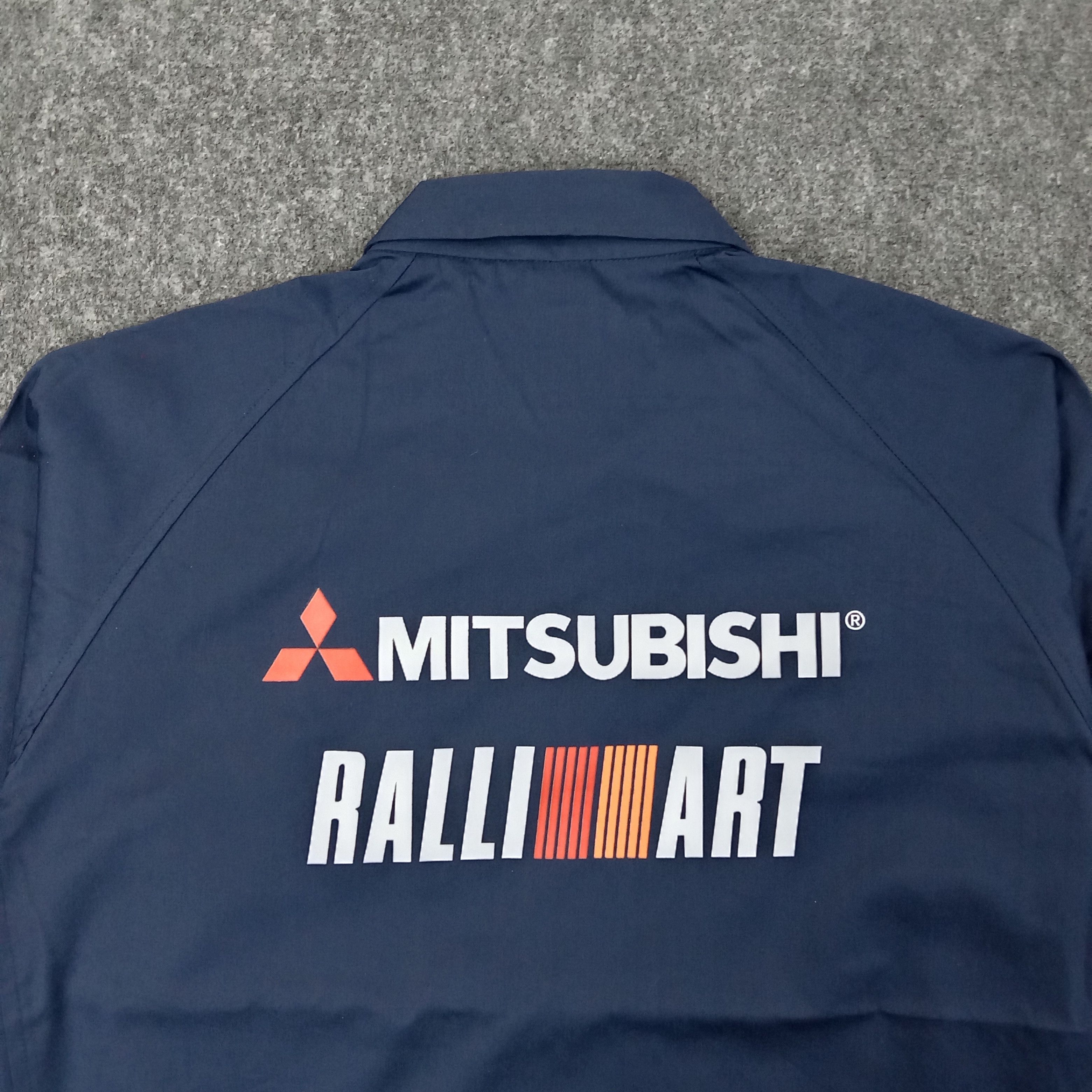 Japanese Brand Mitsubishi Ralli Art Japanese Racing Custom Jacket C243N16 Size US XL / EU 56 / 4 - 2 Thumbnail