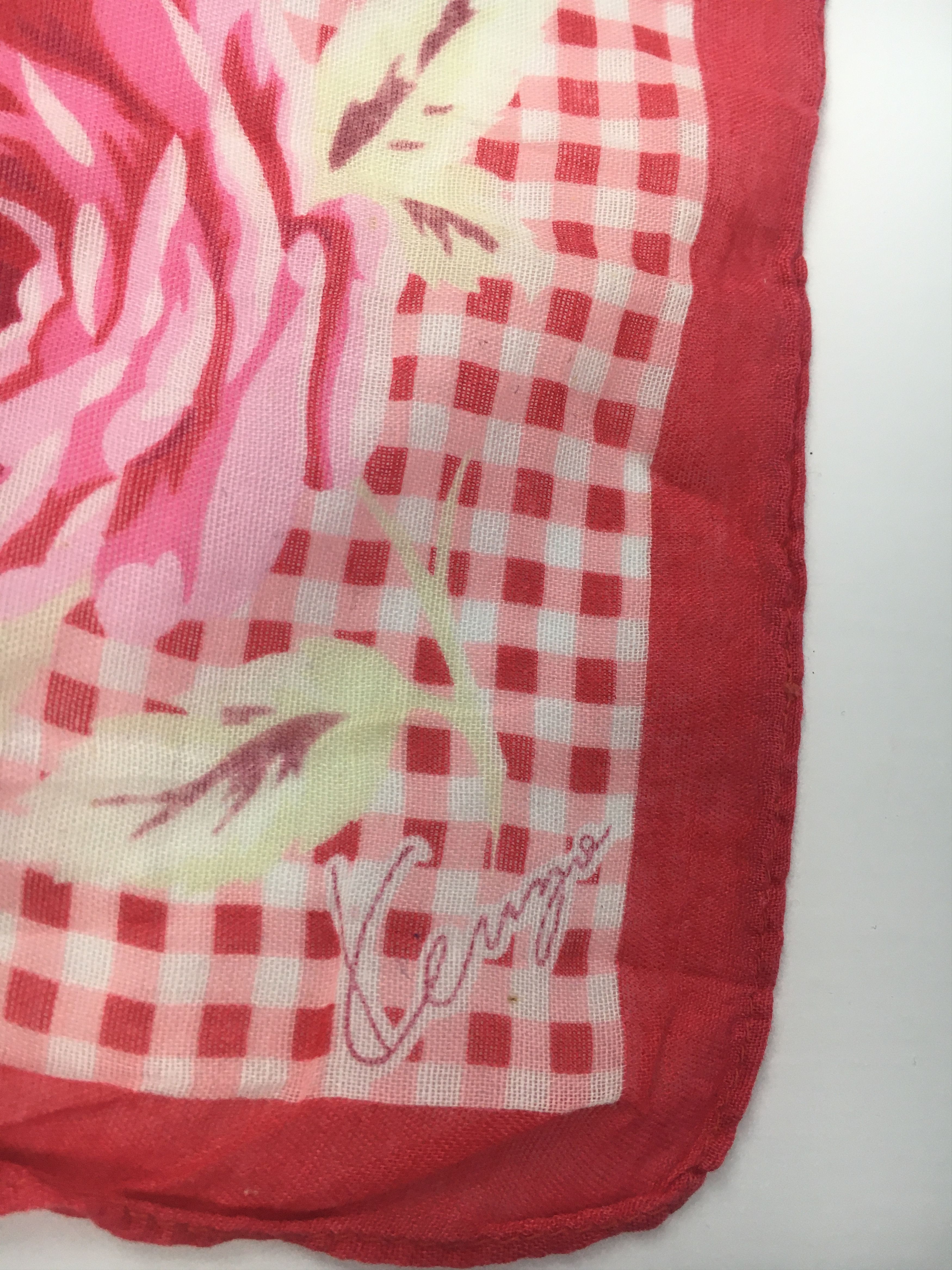 Kenzo Kenzo Handkerchief / Bandana / Neckerchief HKC0112 Size ONE SIZE - 4 Thumbnail