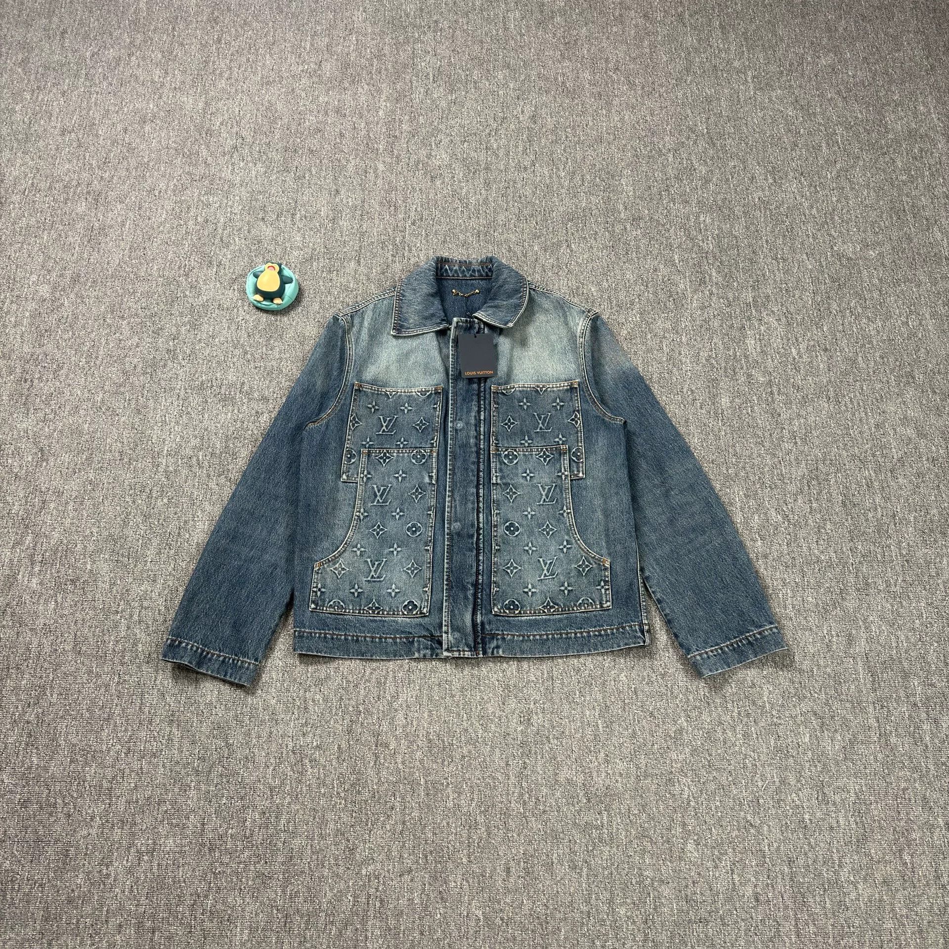 Louis Vuitton Louis Vuitton Monogram Denim Jacket Size 48 Size US M / EU 48-50 / 2 - 1 Thumbnail