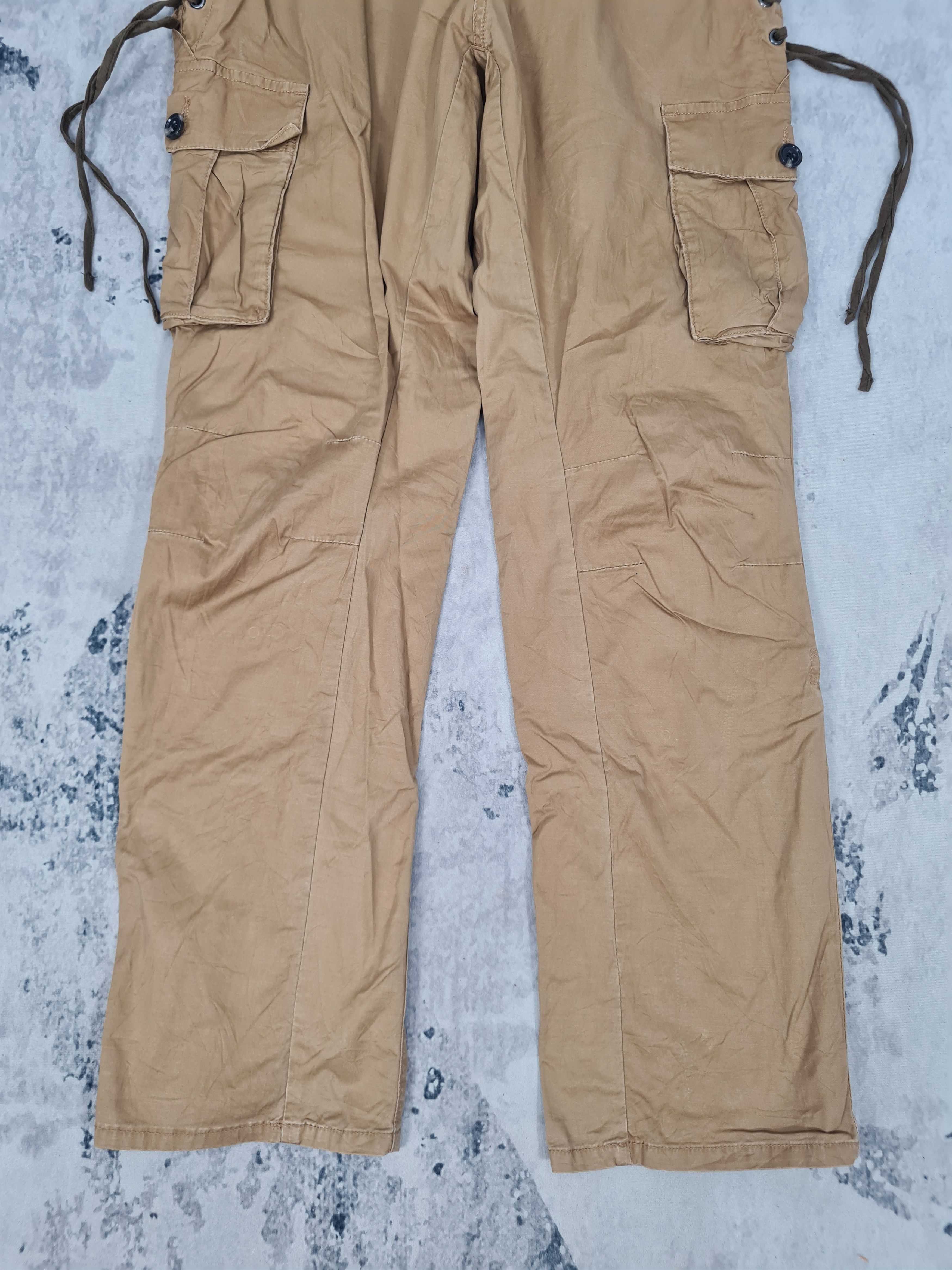 PPFM PPFM Bondage Punk Tactical Cargo Pants 32x29 JB0214 Size US 32 / EU 48 - 3 Thumbnail