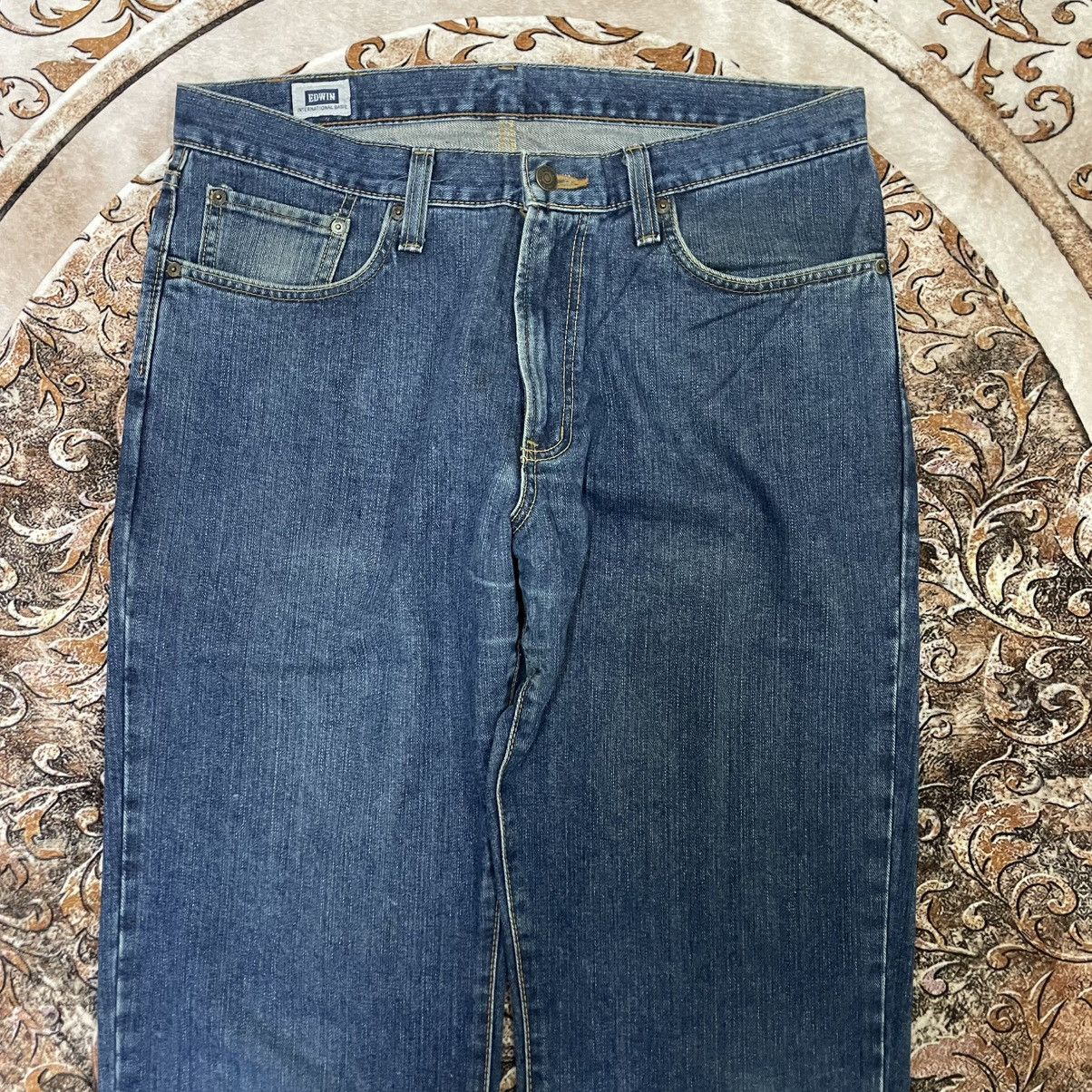 Edwin 🔥Vintage Edwin 404 Washed Regular Fit Distress Denim Jeans Size US 36 / EU 52 - 2 Thumbnail