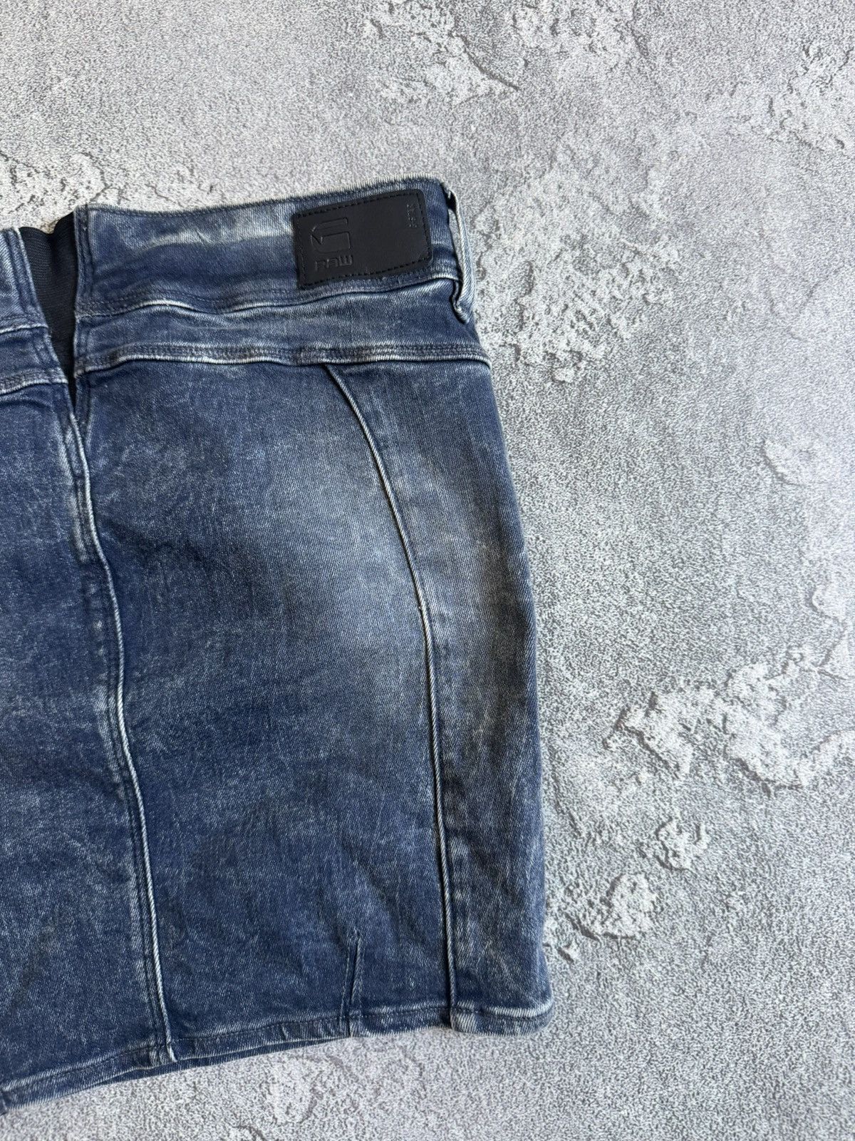 G-Star G star raw 26size Lynn Rw Long Mini skirt denim y2k punk Size 26" / US 2 / IT 38 - 12 Thumbnail
