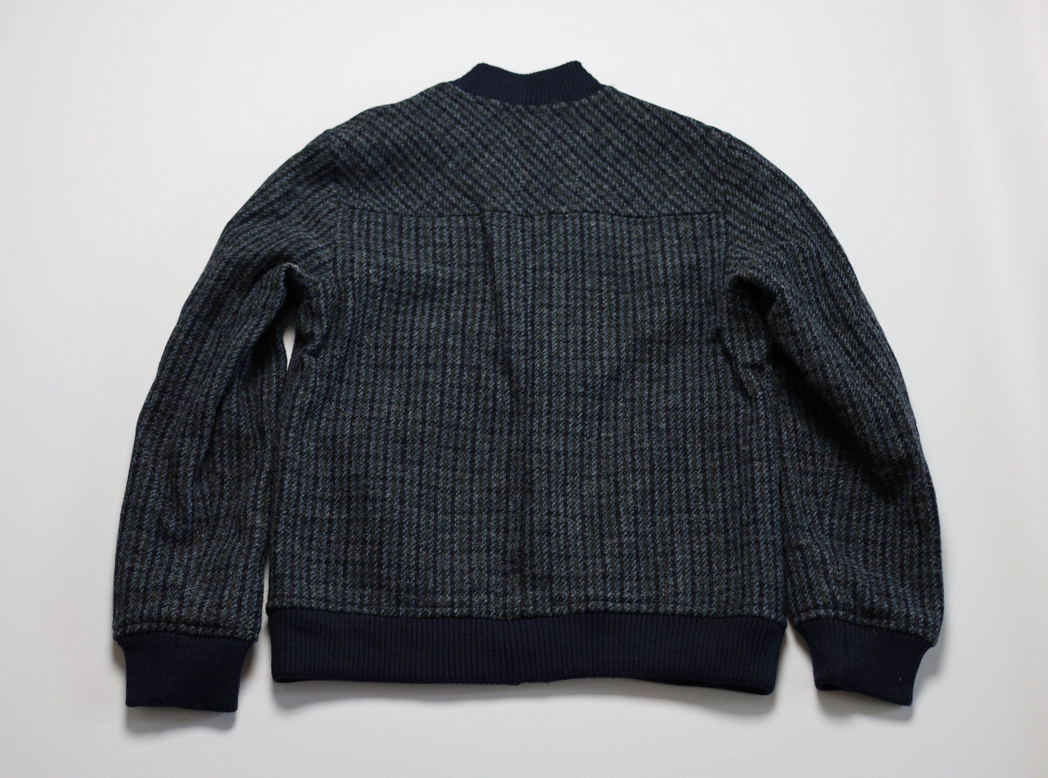 Harris Tweed Men's Kiltane Harris Tweed Bomber Jacket - Dogstooth Size US M / EU 48-50 / 2 - 10 Thumbnail