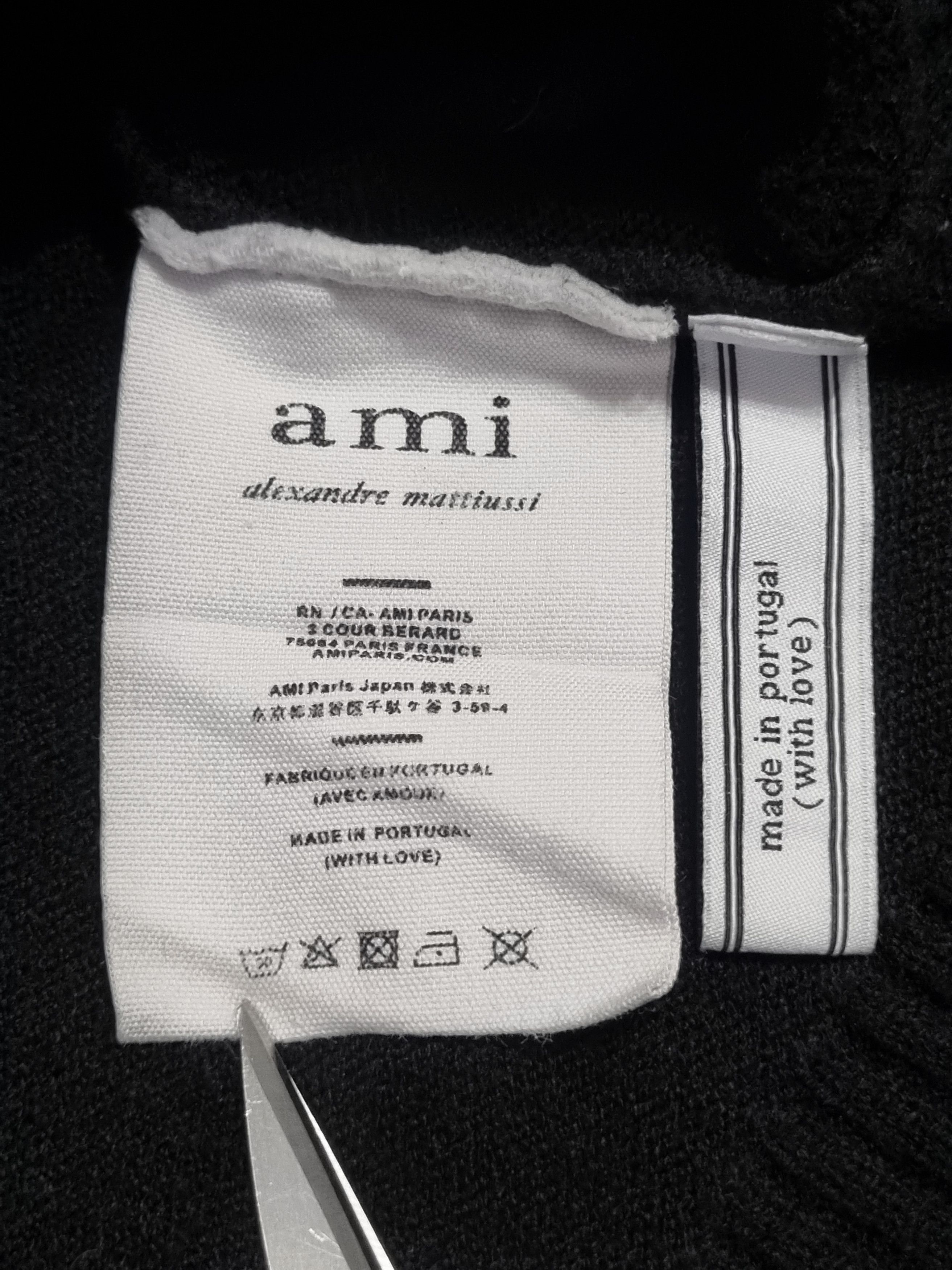 AMI AMI Alexandre Mattiussi De Coeur Large Heart Logo Hoodie Size US L / EU 52-54 / 3 - 12 Thumbnail
