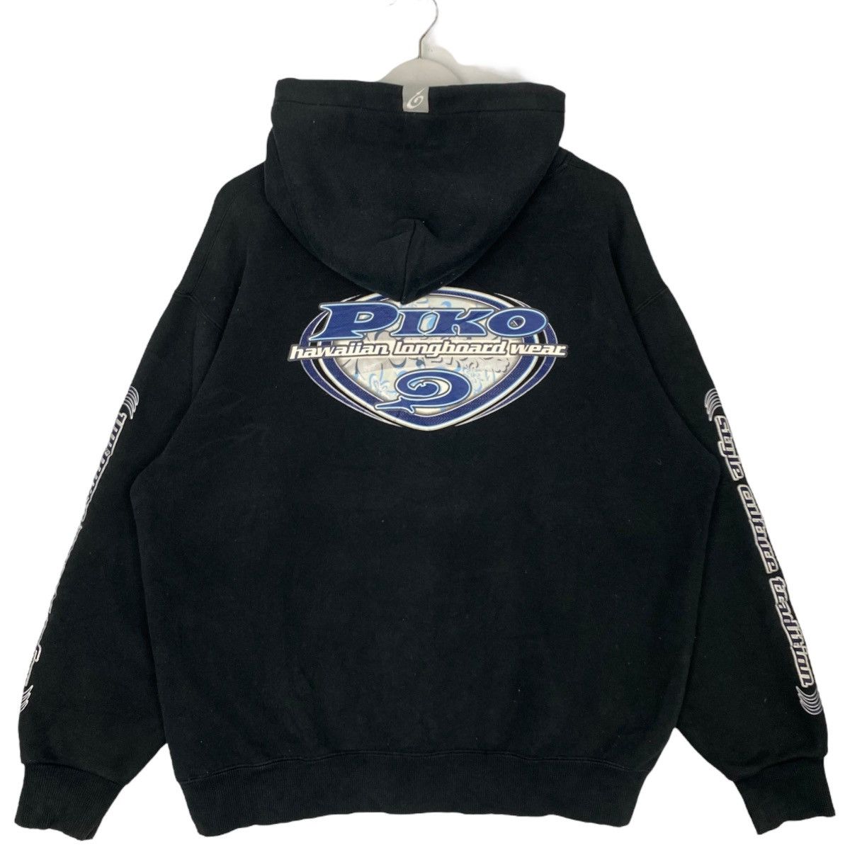 Other Vintage Piko Hawaiian Surf Hoodie Sweater Black Size L Size US L / EU 52-54 / 3 - 6 Thumbnail