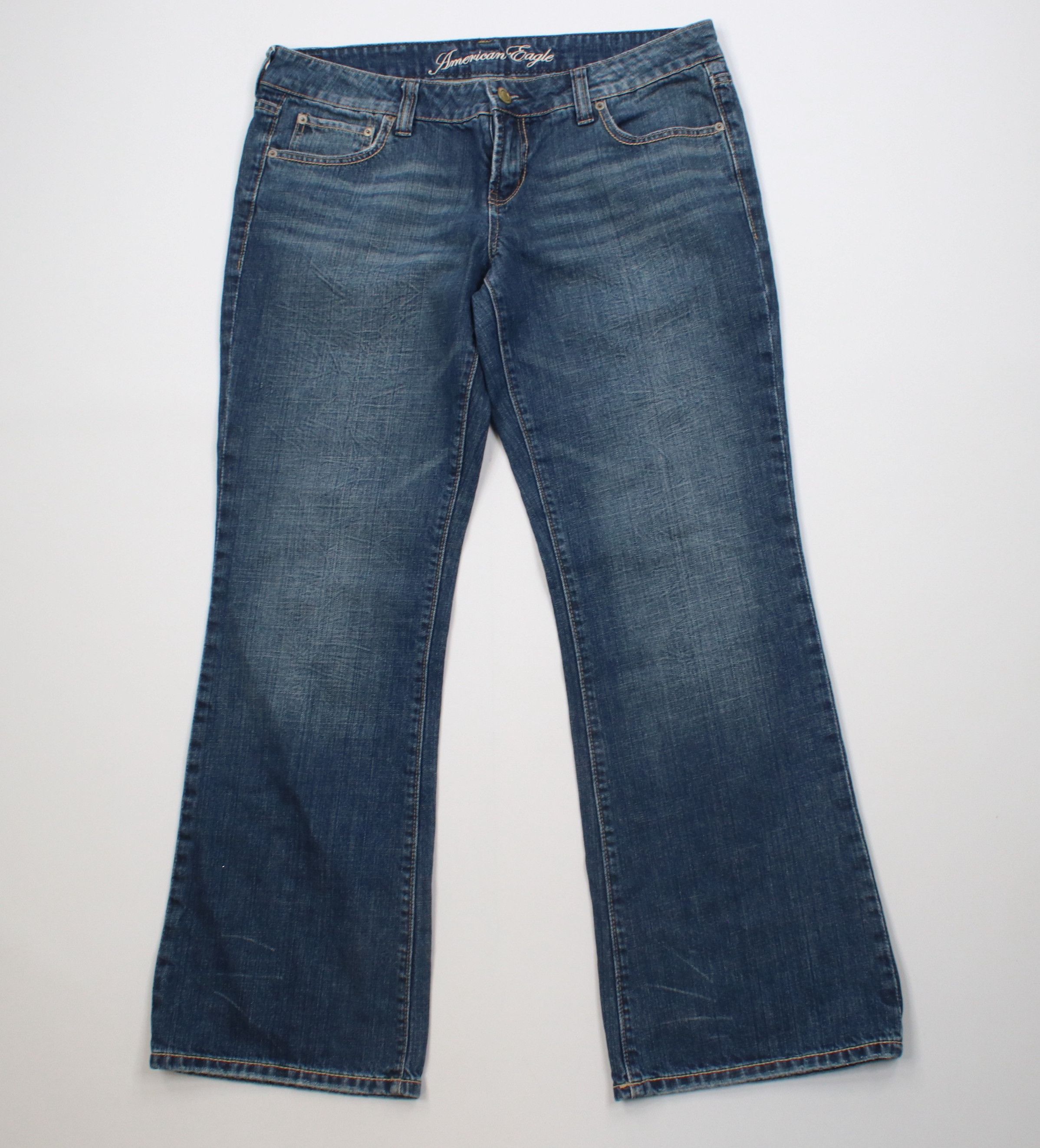 American Eagle Outfitters Vintage Y2K American Eagle Favorite Boyfriend Flared Jeans Size 36" / US 14 / IT 50 - 1 Thumbnail