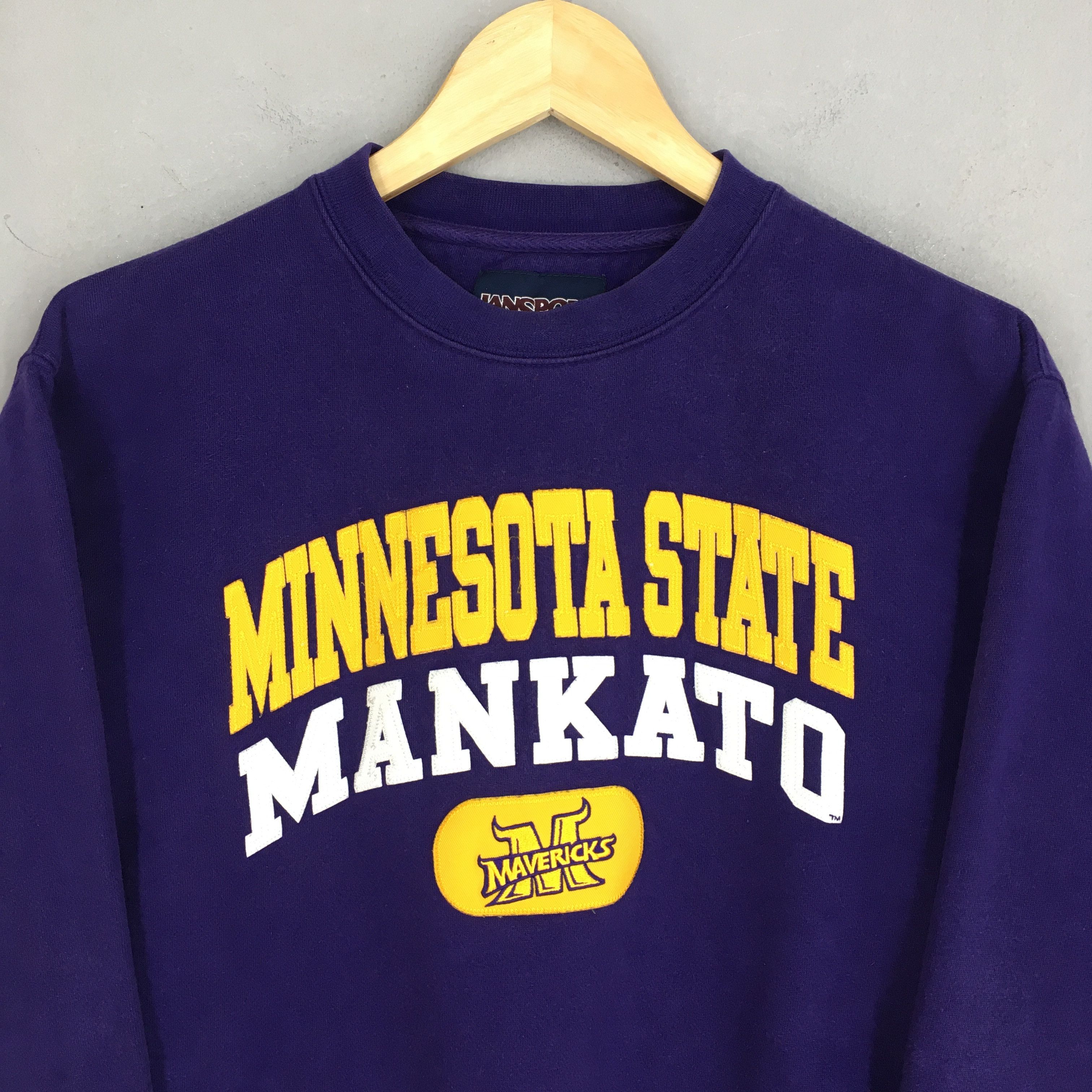 Jansport × NCAA Vintage 1990's Minnesota State Mankato Sweatshirt XS Size US XS / EU 42 / 0 - 2 Thumbnail