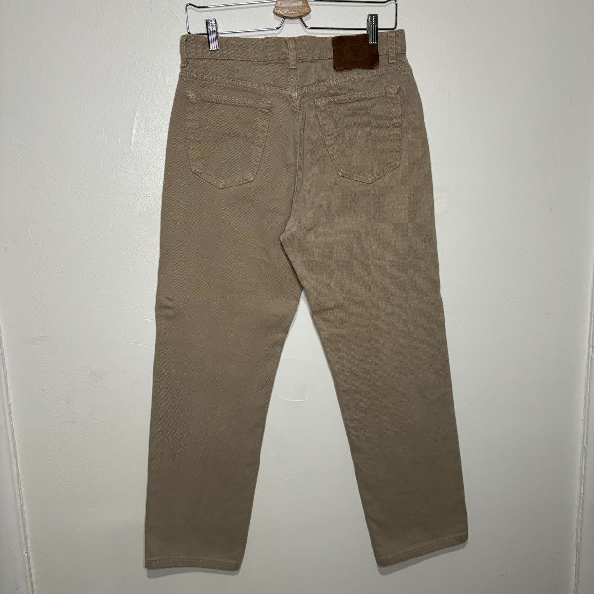 Vintage Vintage 1990s Beige Denim Jeans Size US 32 / EU 48 - 7 Thumbnail