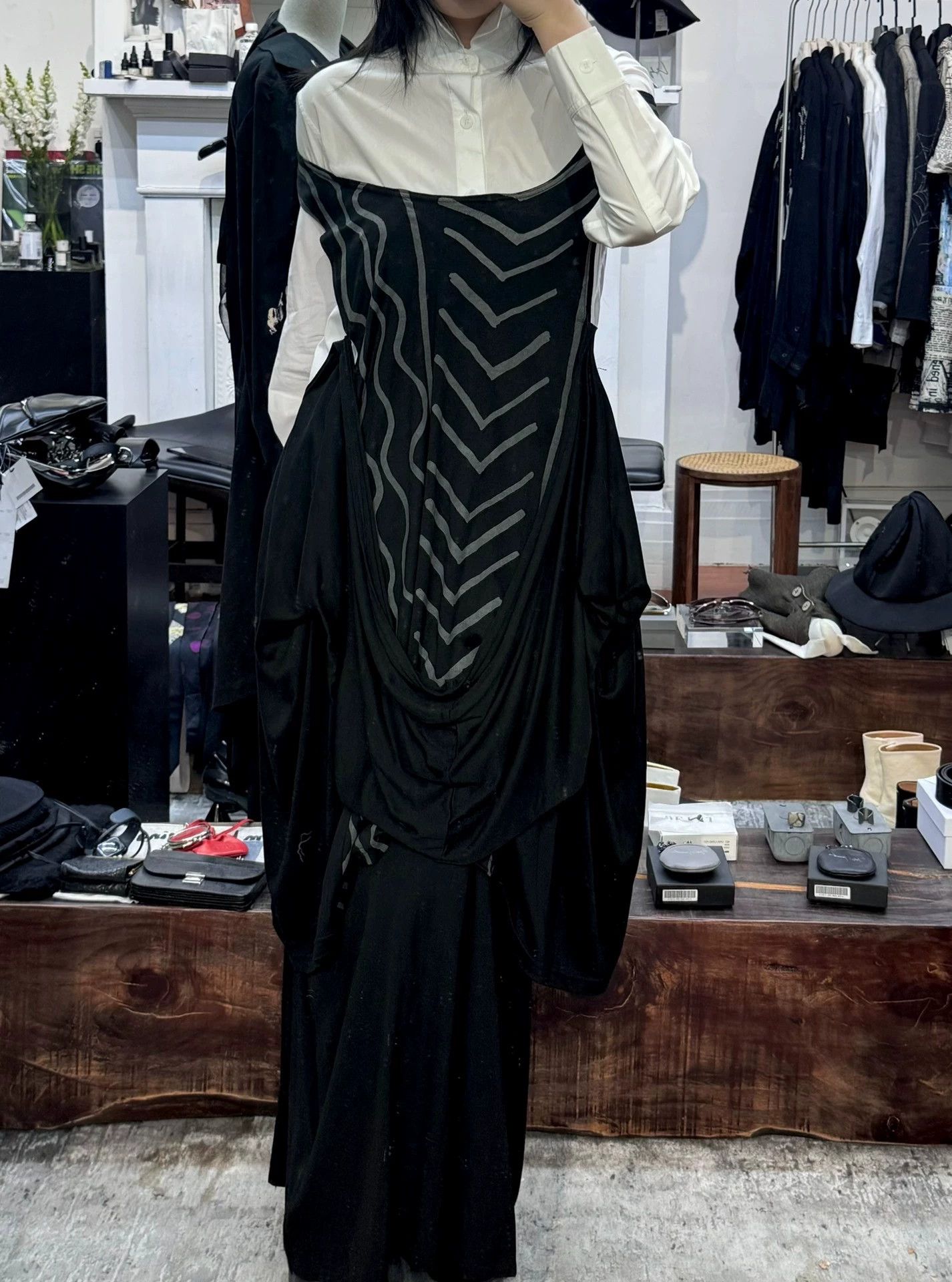 Yohji Yamamoto Yohji Yamamoto 2 Main Line Deconstructed Dress Size M / US 6-8 / IT 42-44 - 6 Thumbnail