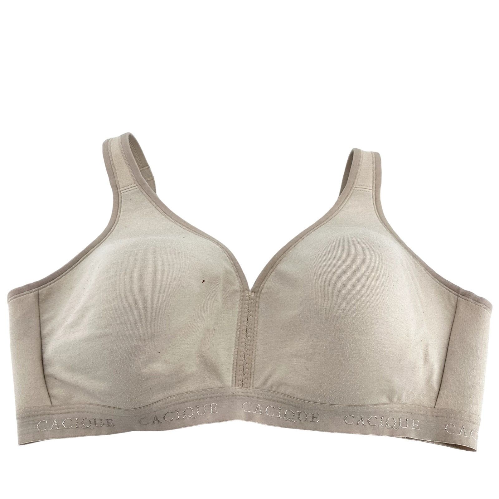 Other Cacique Lightly Lined Full Coverage T Shirt Bra Cream 44D Size ONE SIZE - 1 Thumbnail