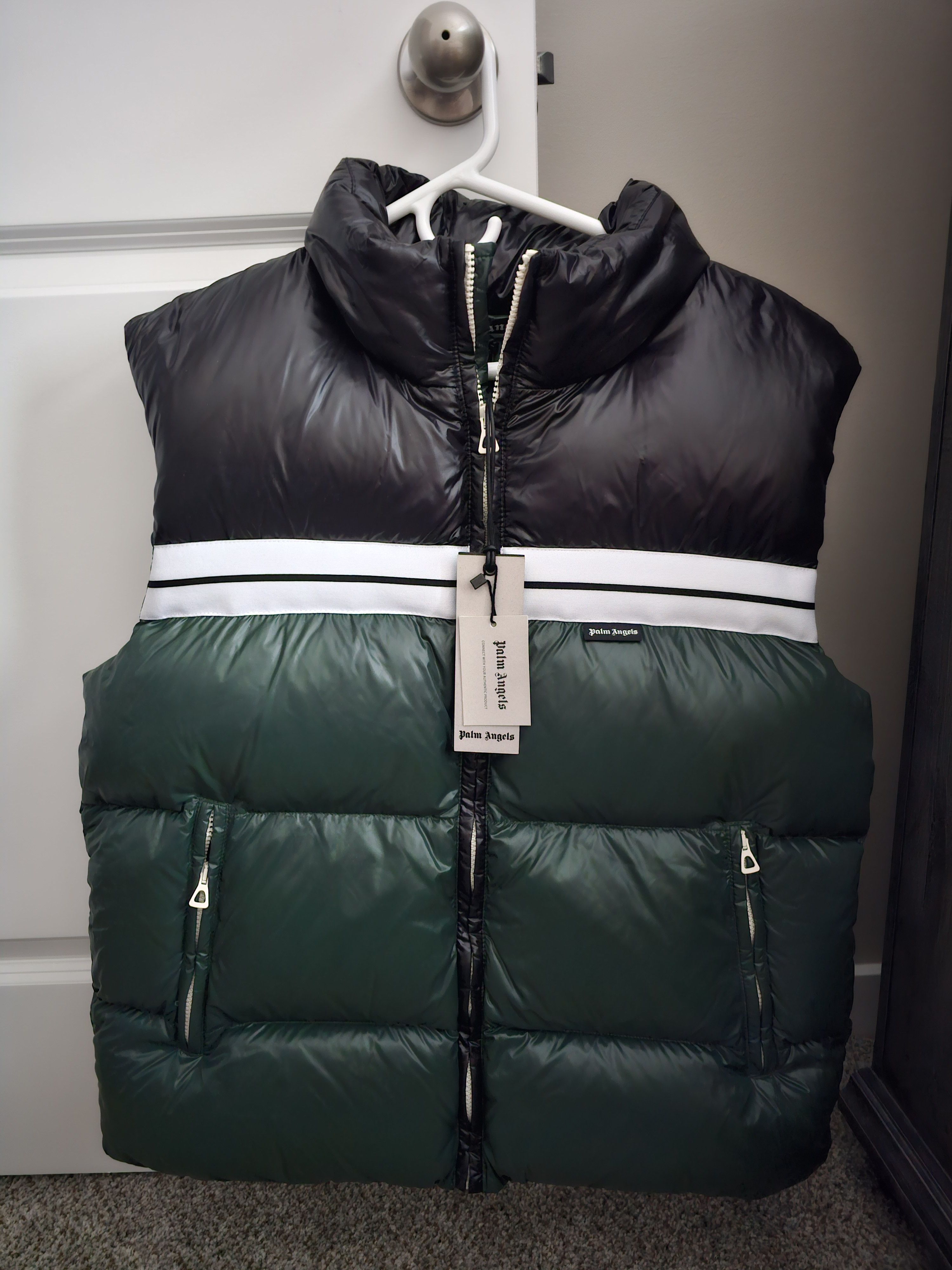 Palm Angels Palm Angels Puffer Vest Size US M / EU 48-50 / 2 - 1 Thumbnail