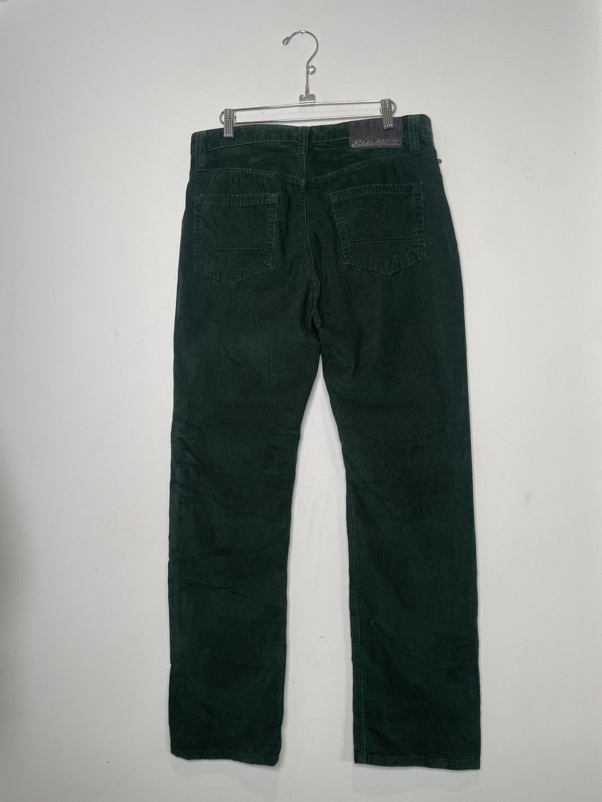 Eddie Bauer Forest Green Thick Corduroy Eddie Bauer Pants 32"x32" Size US 32 / EU 48 - 2 Thumbnail