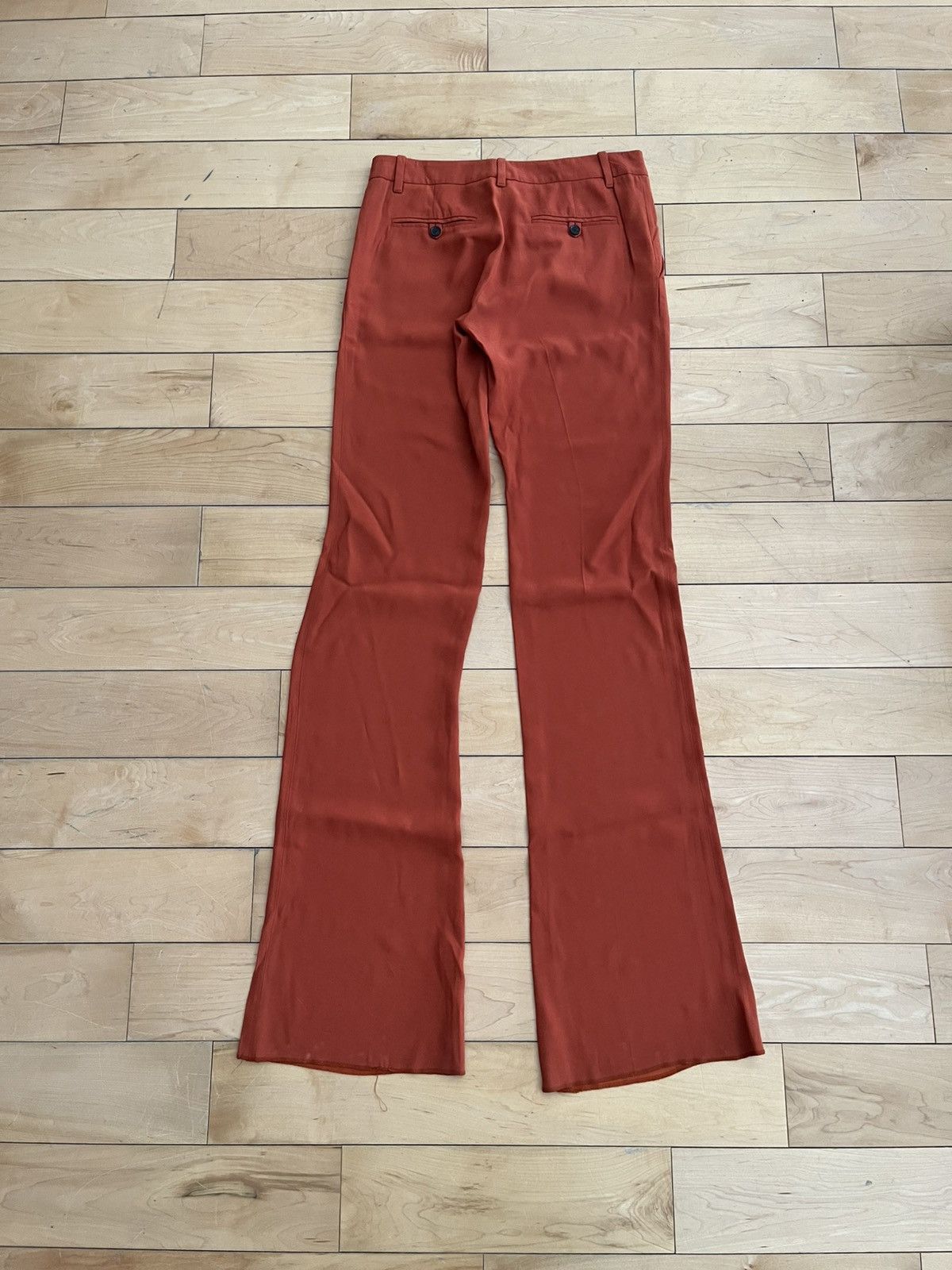 Gucci NWT - Gucci Cady Flared Low Rise Trouser Size 26" / US 2 / IT 38 - 2 Thumbnail