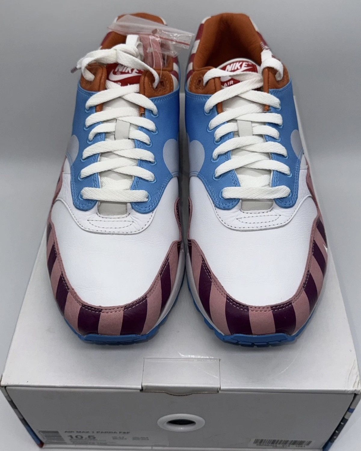 Nike × Parra Nike Air Max 1 Parra Friends & Family SZ10.5US AQ9973-100 Size US 10.5 / EU 43-44 - 5 Thumbnail