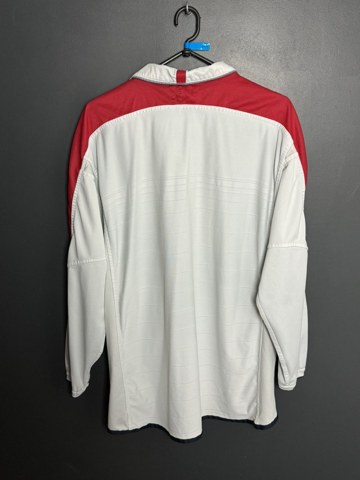 Umbro England National Team 03/05 Home Football Long Sleeve Jersey Size US XXL / EU 58 / 5 - 2 Thumbnail