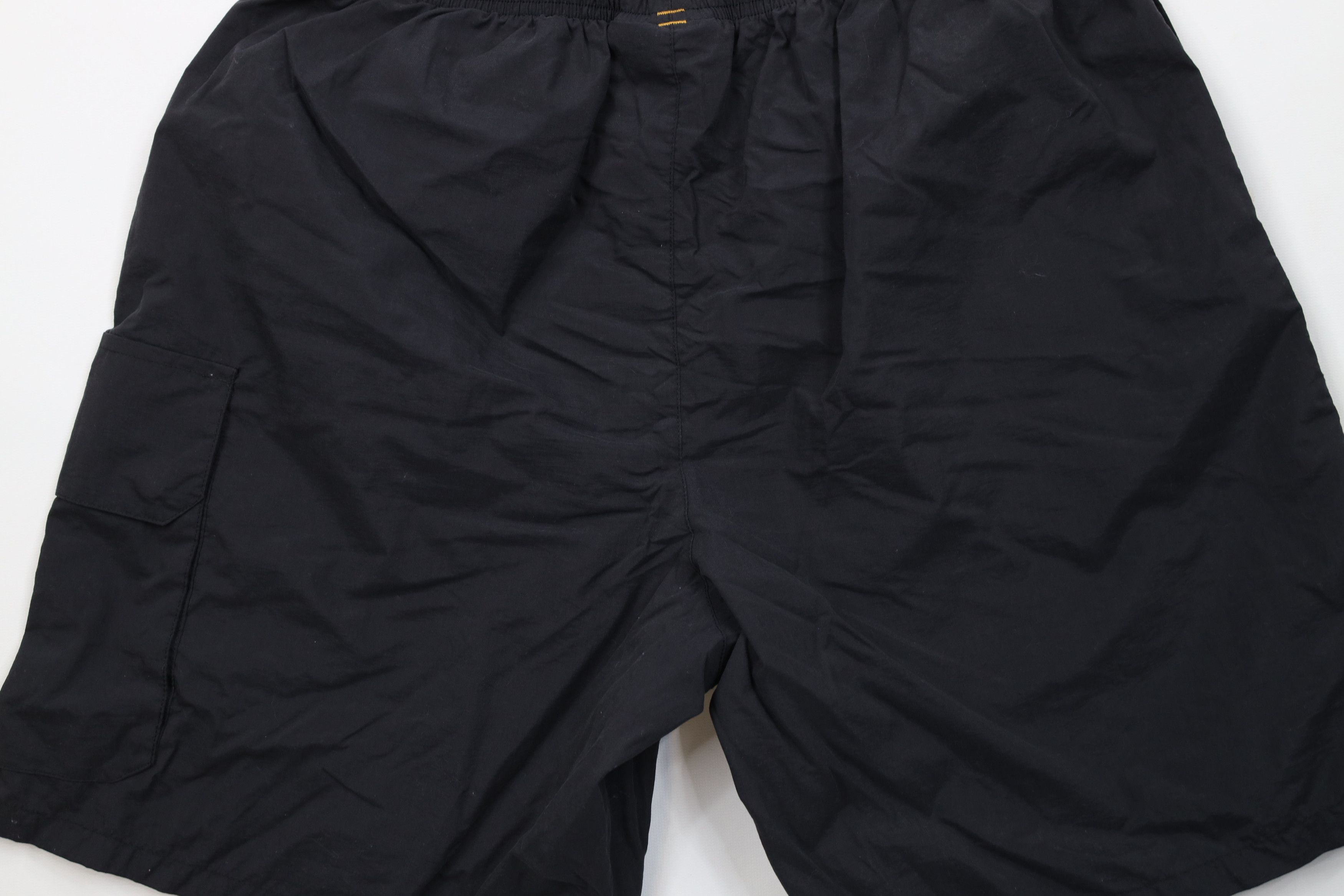 Nautica × Vintage Vintage 90s Nautica Sport Tech Spell Above Knee Shorts Black Size US 32 / EU 48 - 12 Thumbnail