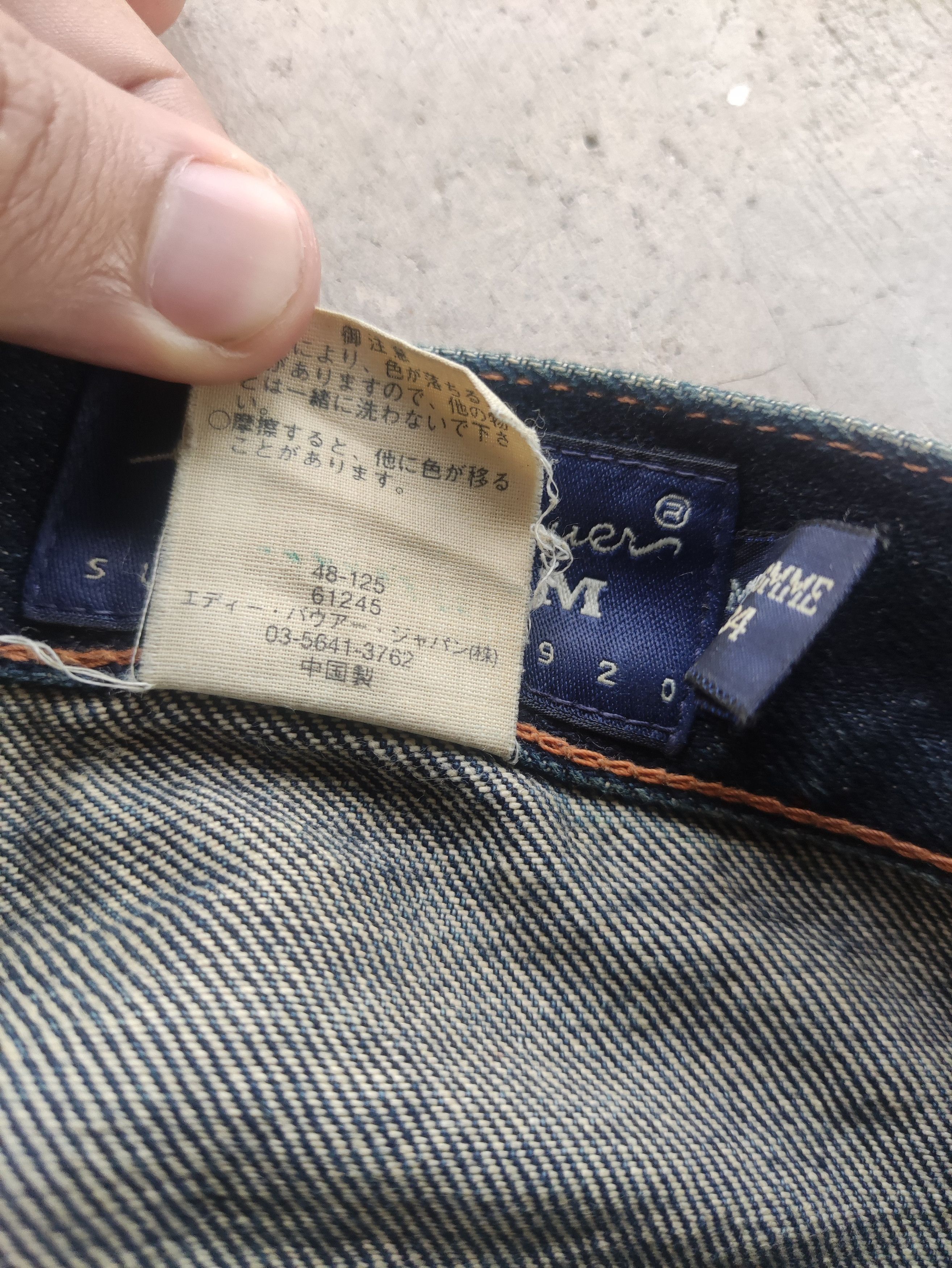 Eddie Bauer Vintage Eddie Bauer Jean Distressed Faded Denim Size US 30 / EU 46 - 8 Thumbnail