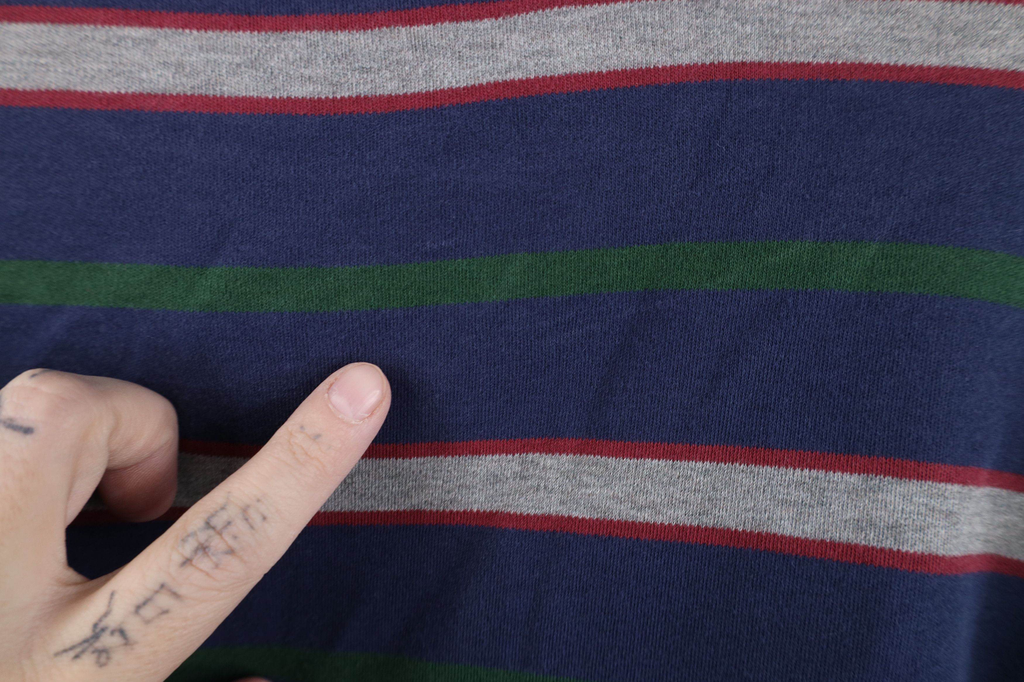 Ralph Lauren Vintage 90s Polo Golf Ralph Lauren Crest Striped Polo USA Size US XXL / EU 58 / 5 - 11 Thumbnail