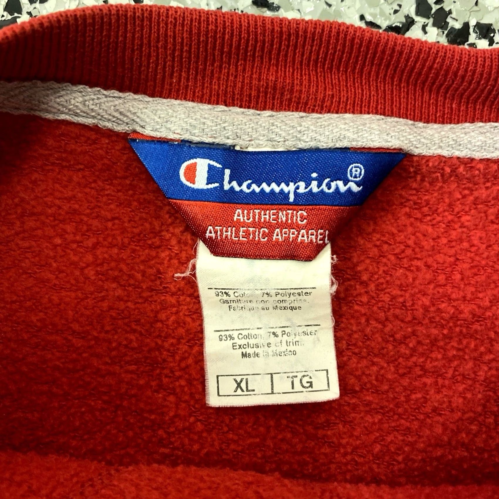 Champion VINTAGE Champion Mercury Basketball Sweatshirt Crew Neck Pullover Men’s XL Red Basketball Mens XL Sweatshirt Size US XL / EU 56 / 4 - 4 Thumbnail