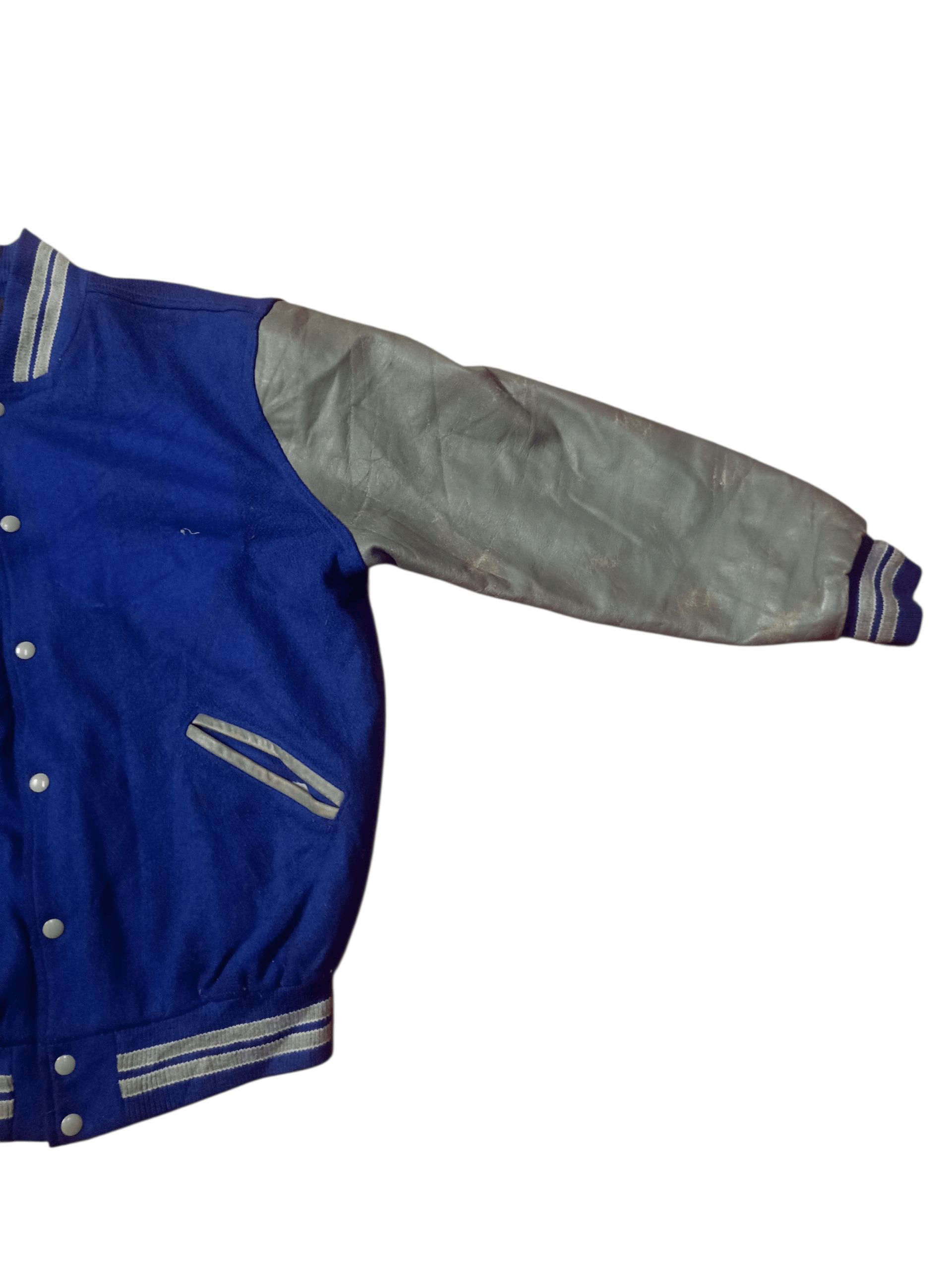 Rennoc 🌟Vintage Rennoc Varsity Jacket Leather 🌟 Size US L / EU 52-54 / 3 - 4 Thumbnail