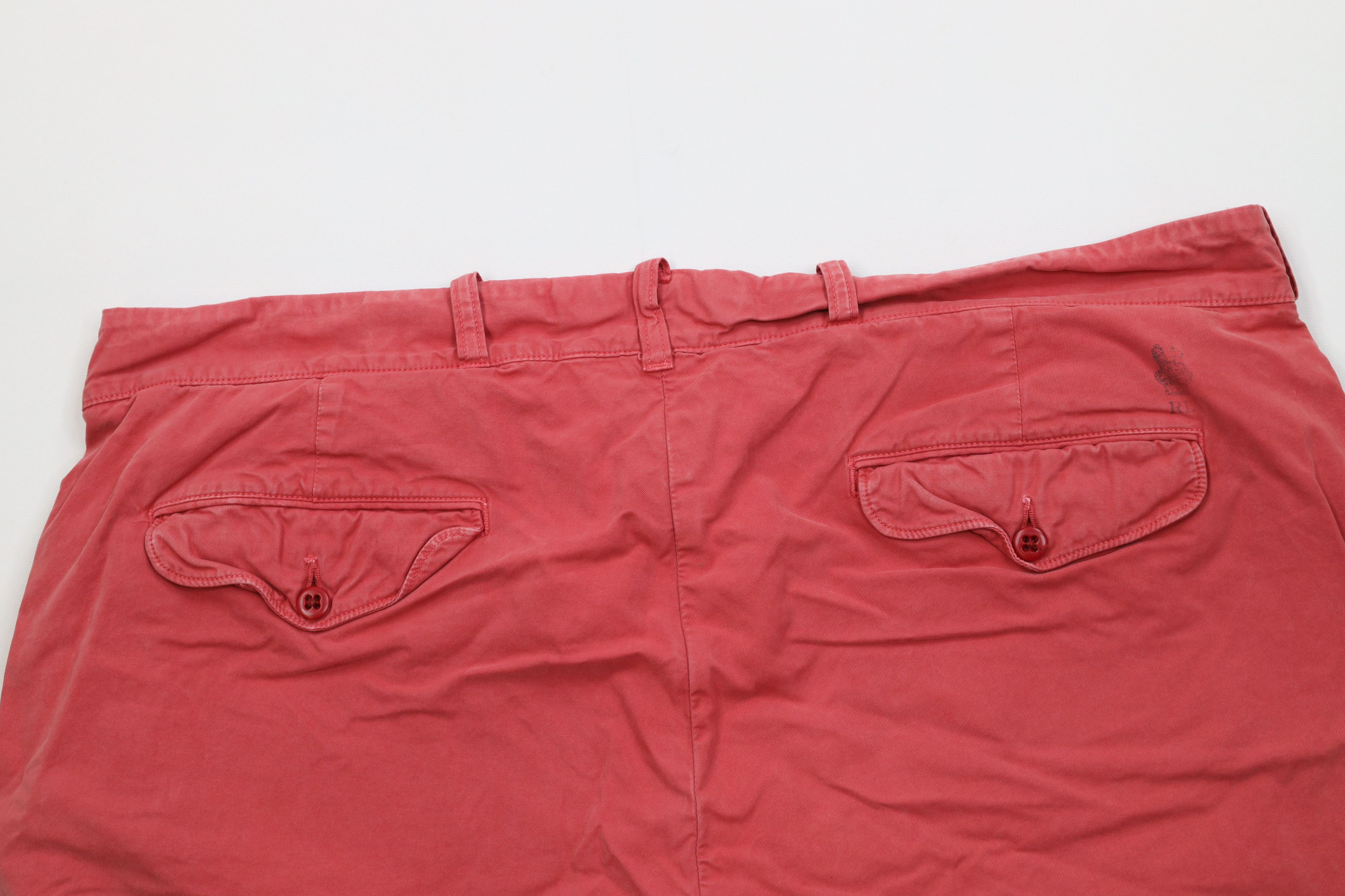 Ralph Lauren Vintage 90s Ralph Lauren Fly GI Surplus Crest Shorts Red Size US 38 / EU 54 - 11 Thumbnail