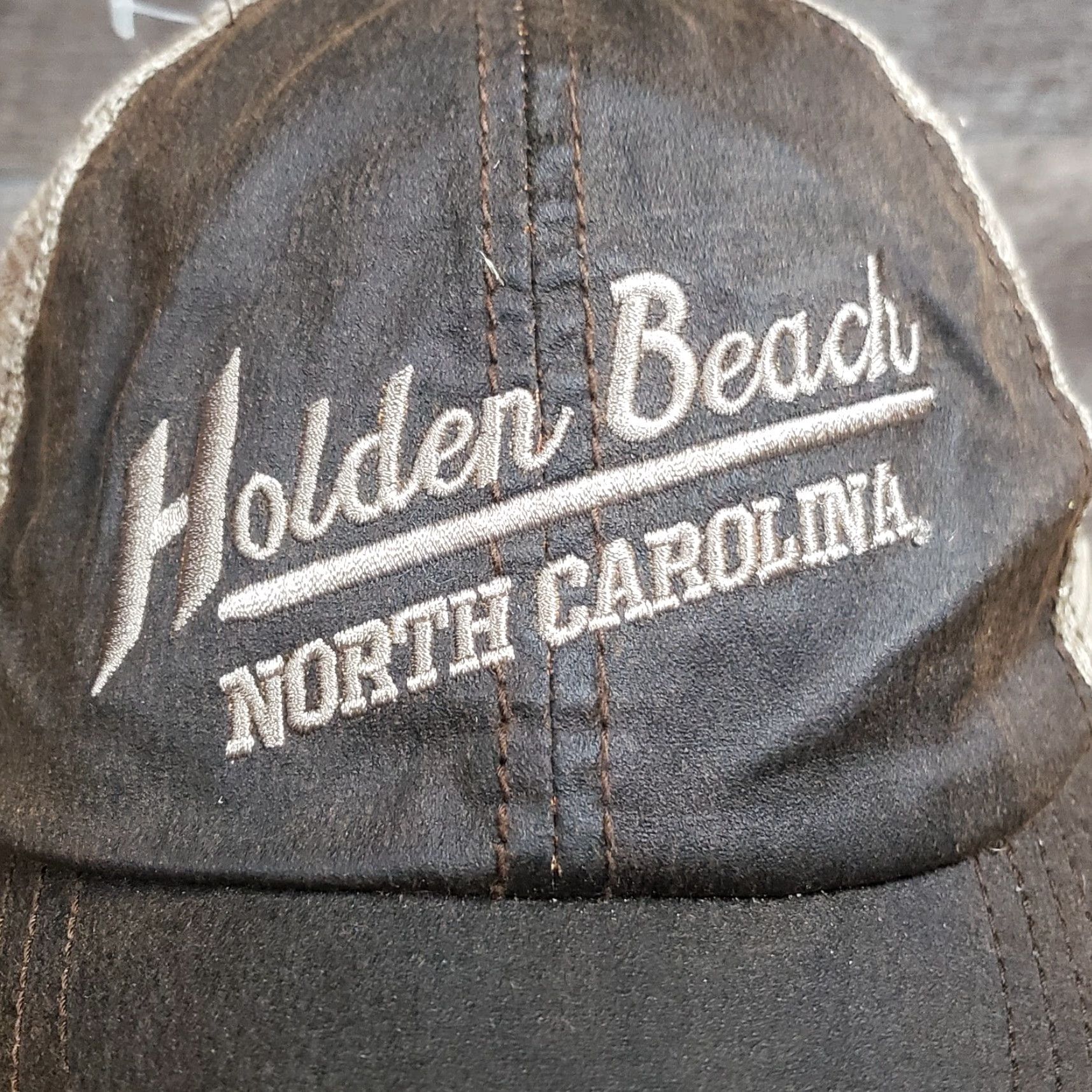 Vintage Holden Baseball Hat Adult Adjustable NC Beach Strapback Brown Size ONE SIZE - 2 Thumbnail