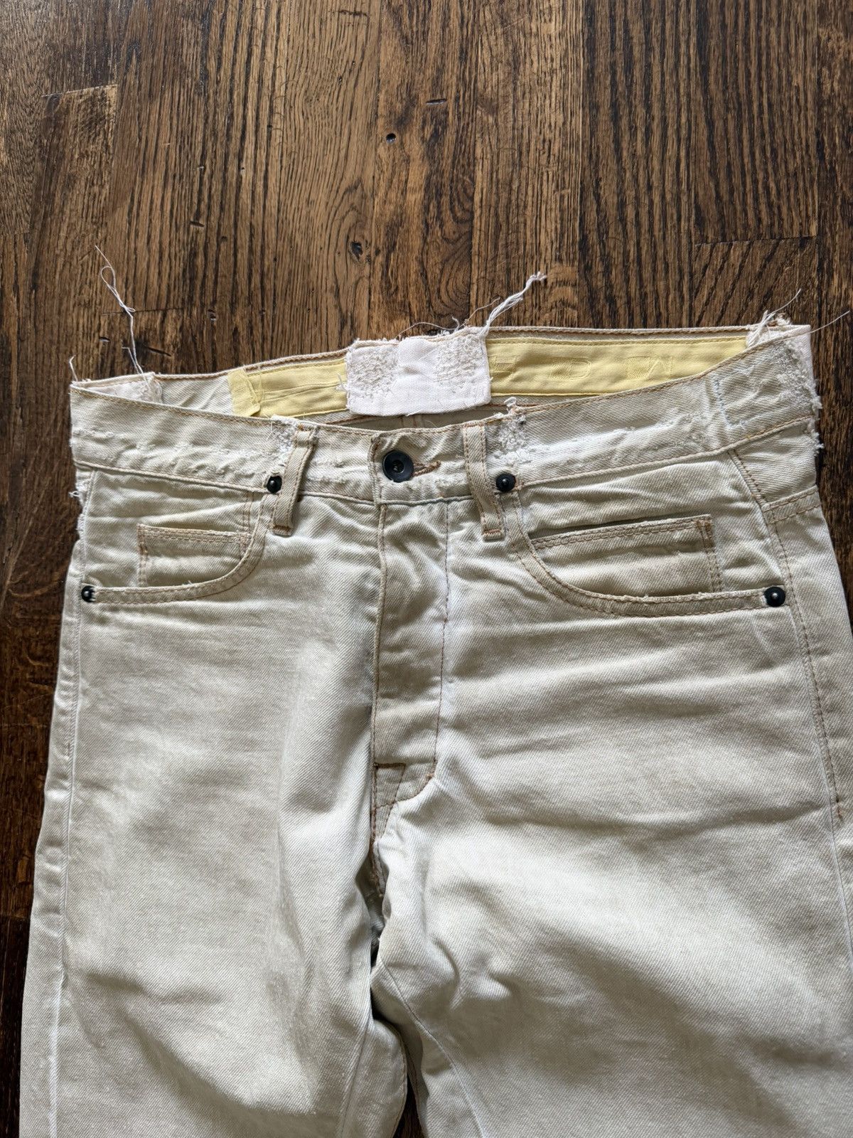 Rick Owens SS09 Strutter Dirty White Detroits Size US 30 / EU 46 - 3 Thumbnail