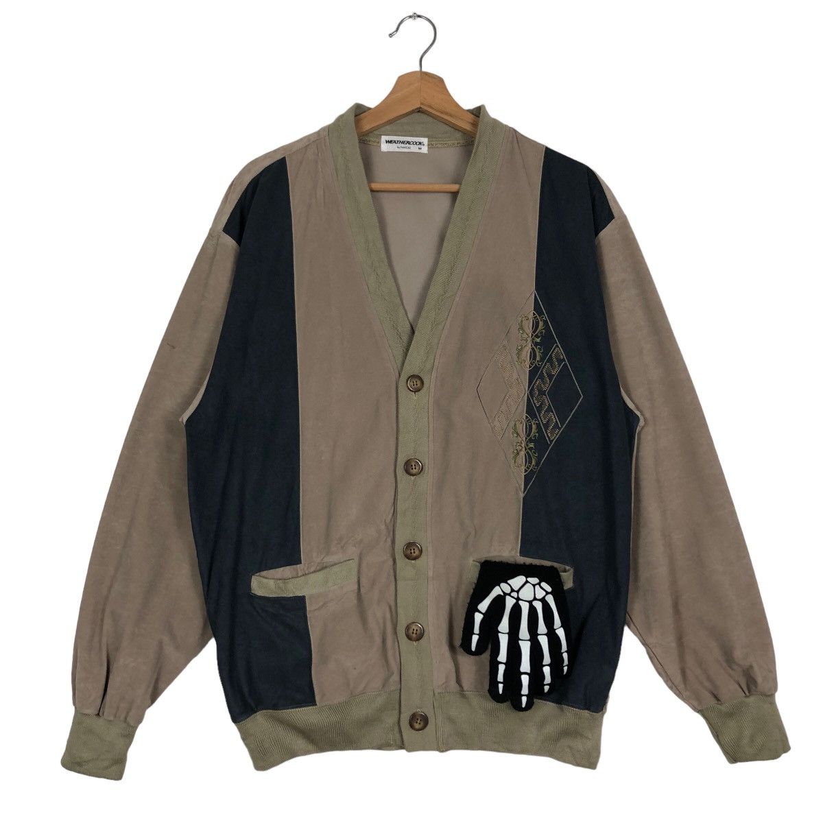 Japanese Brand 🔥90’s Vintage Leather Cardigan Jacket Naicai Japan Size US M / EU 48-50 / 2 - 2 Thumbnail
