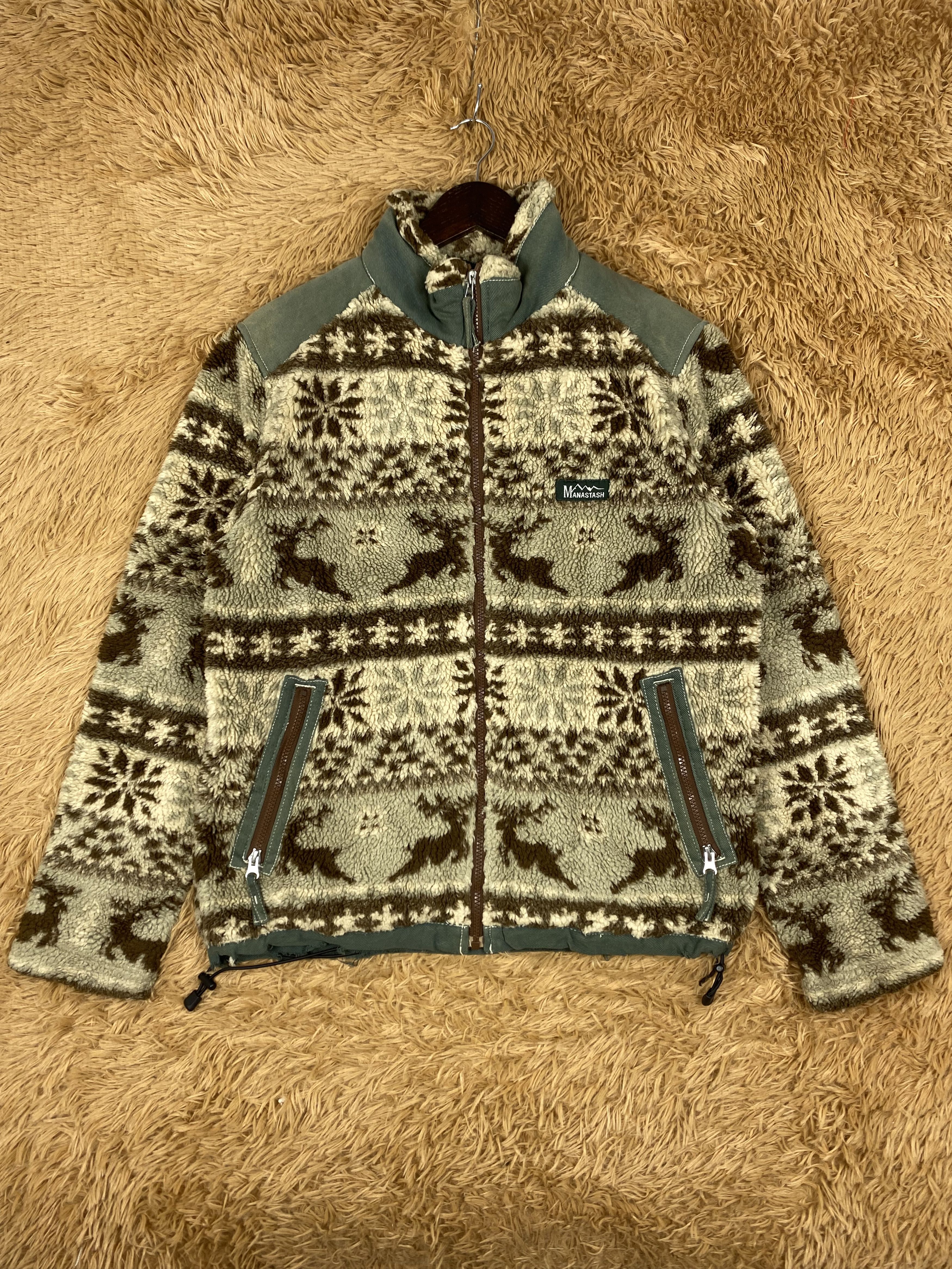 Manastash Vintage Manastash Fleece Jacket DJ0848 Size US L / EU 52-54 / 3 - 1 Thumbnail