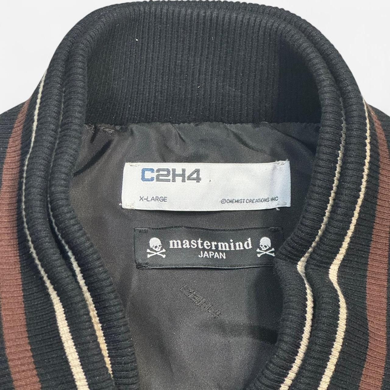 C2H4 × Mastermind Japan C2H4 x Mastermind JAPAN Vol.3 Curvilinear Varsity Jacket Size US XL / EU 56 / 4 - 3 Thumbnail
