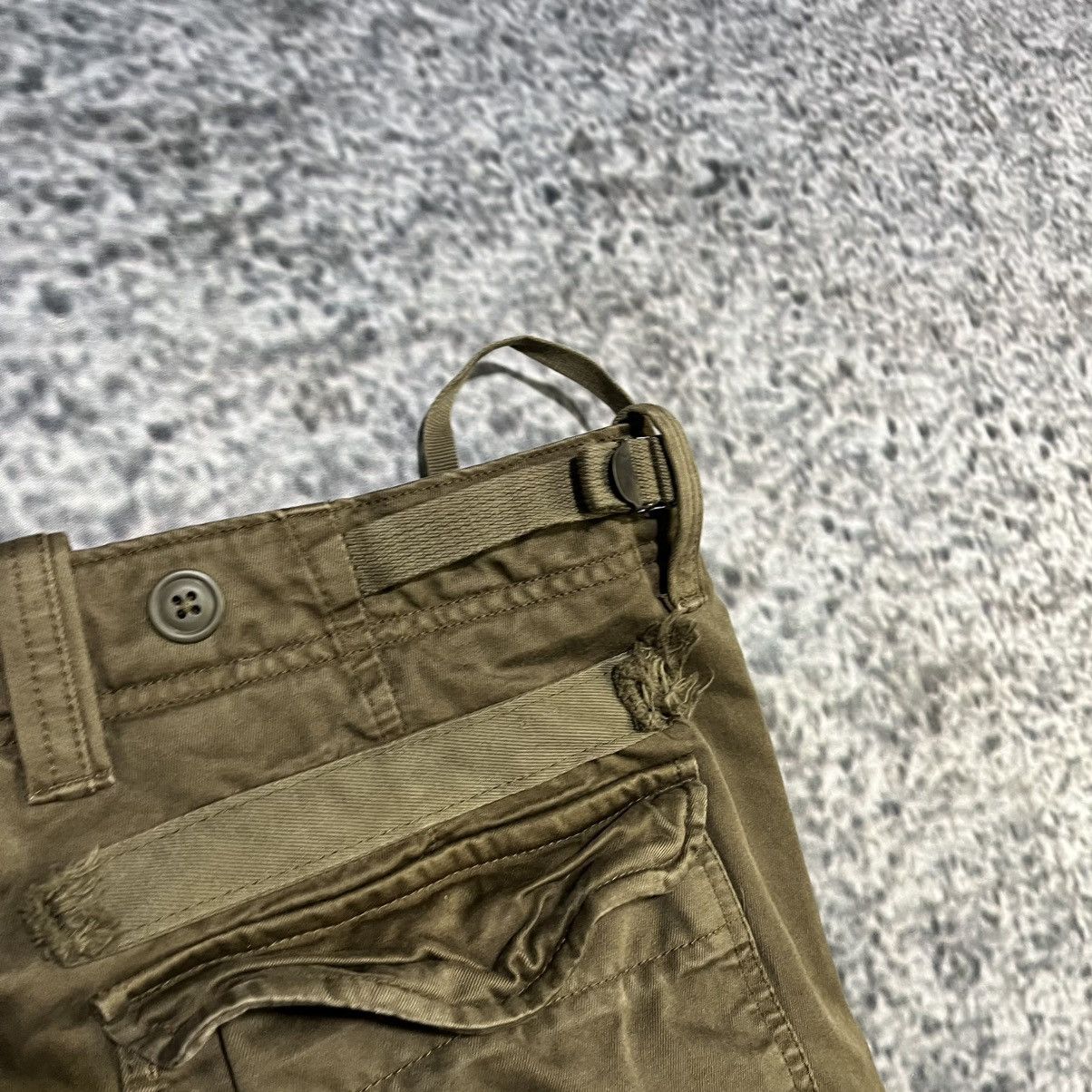 Gap VINTAGE Y2K GAP BAGGY WIDE LEG GRUNGE SKATER CARGO PANTS NEW Size US 36 / EU 52 - 6 Thumbnail