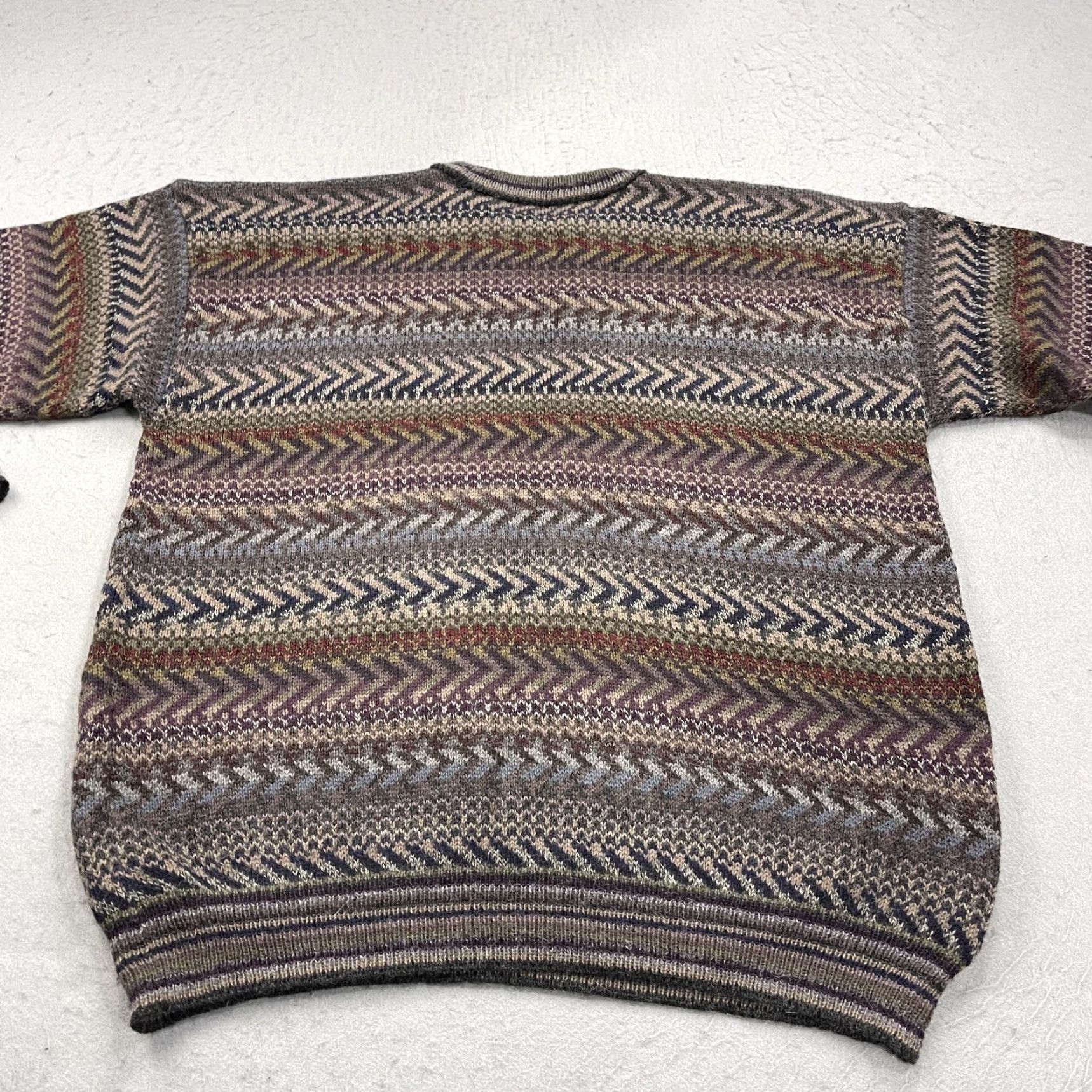 Vintage VINTAGE Peruvian Connection Sweater Mens XL 100% Alpaca Knit Aztec Grandpa Size US XL / EU 56 / 4 - 4 Thumbnail