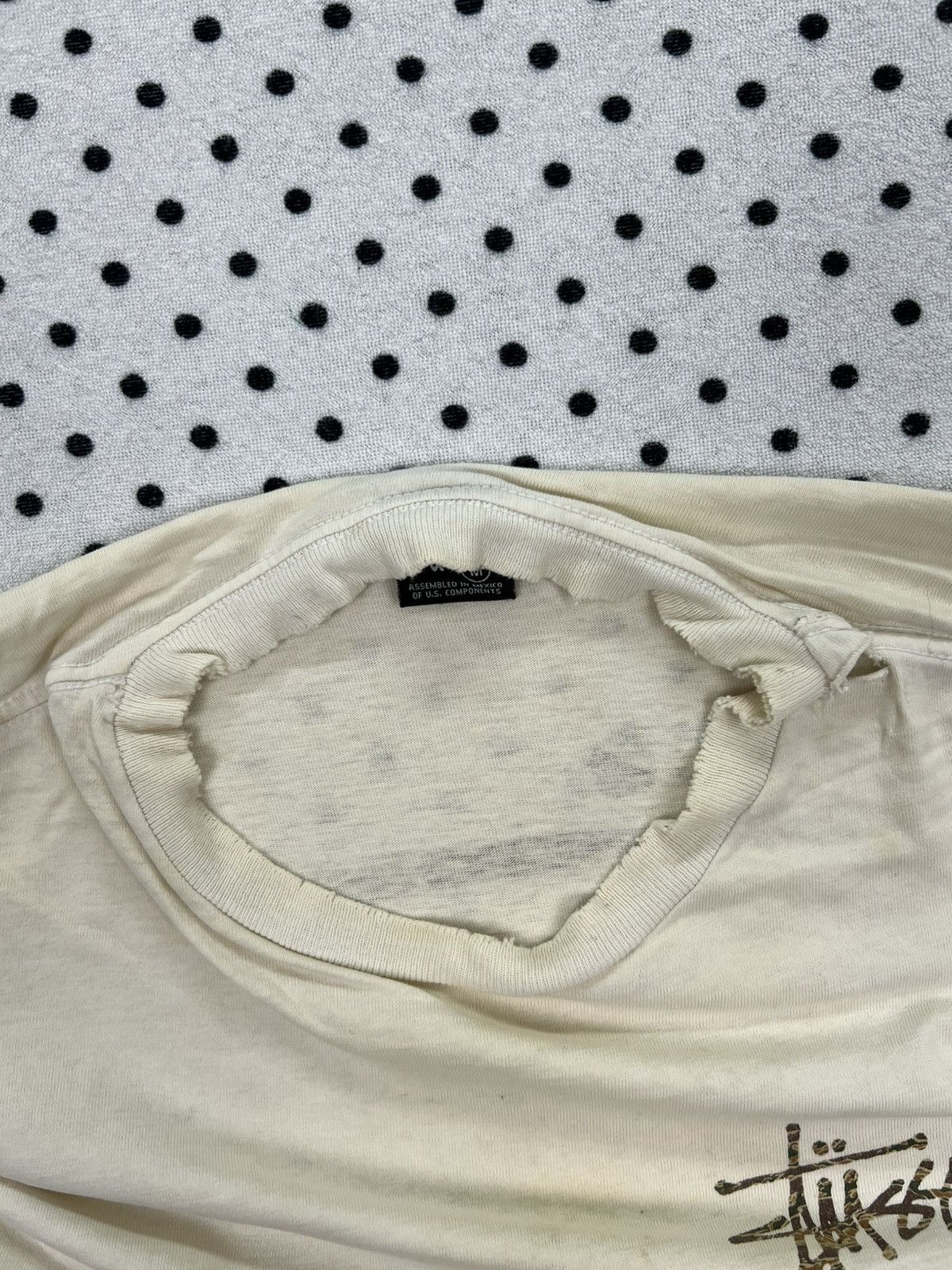Stussy Stussy Trashed Tees Size US M / EU 48-50 / 2 - 9 Thumbnail