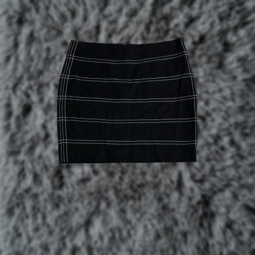 Express VINTAGE Express Pencil Skirt Size 4 Women Knee Length Striped Office Chic Preppy City 90s Mens? Size 27" / US 4 / IT 40 - 1 Thumbnail