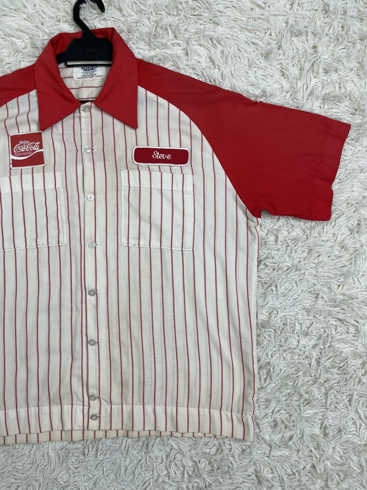 Vintage Vintage 60s70s Coca Cola Workers Shirt Button Up Size US M / EU 48-50 / 2 - 3 Thumbnail