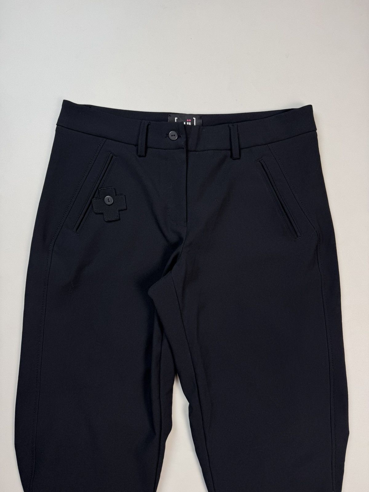Other PLU ++ Ladies Avant-Garde Ankle Zip Lagenlook Pants Trousers Size 30" / US 8 / IT 44 - 5 Thumbnail