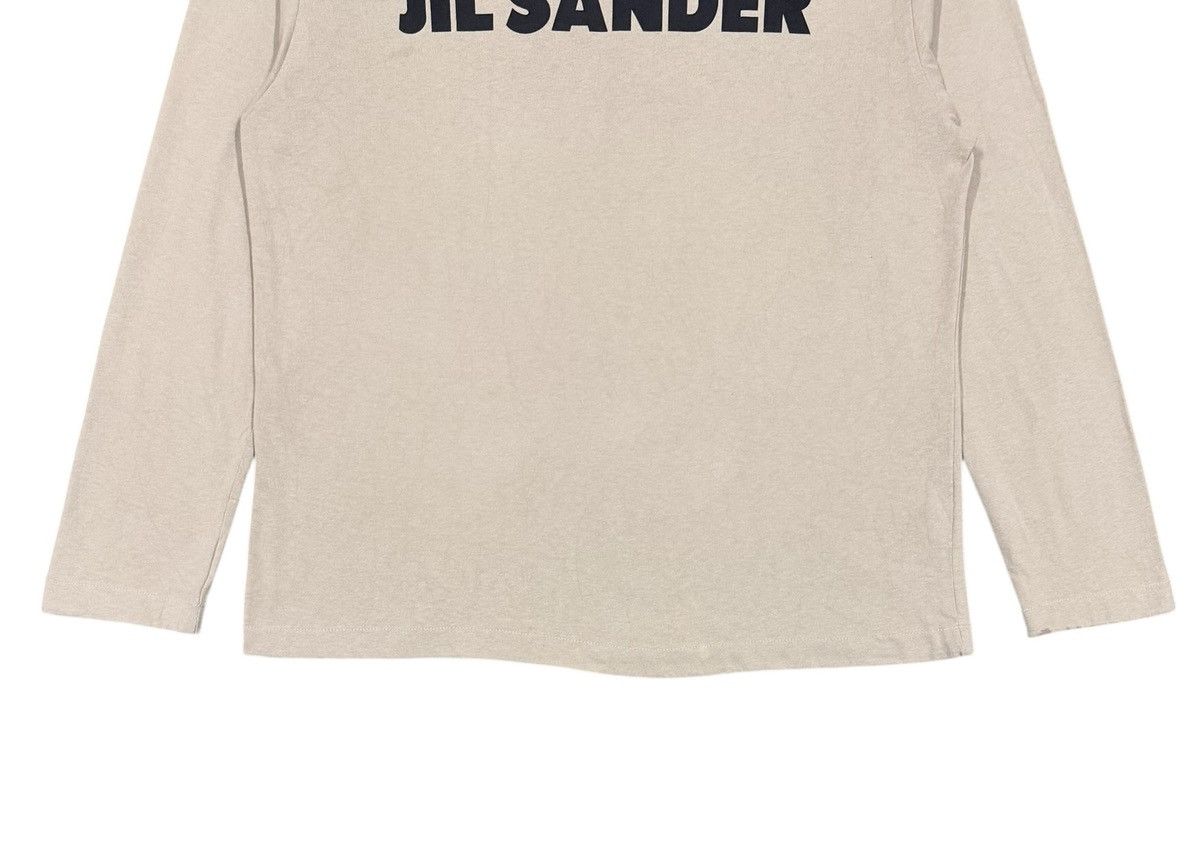Jil Sander Authentic🌟Jil Sander LongSleeve Beige Tee Size US M / EU 48-50 / 2 - 4 Thumbnail