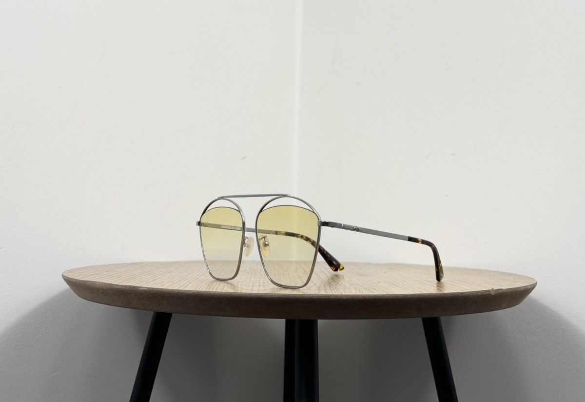 Alexander McQueen Alexander McQueen Yellow Lens Luxury Aviator Sunglasses Size ONE SIZE - 1 Thumbnail