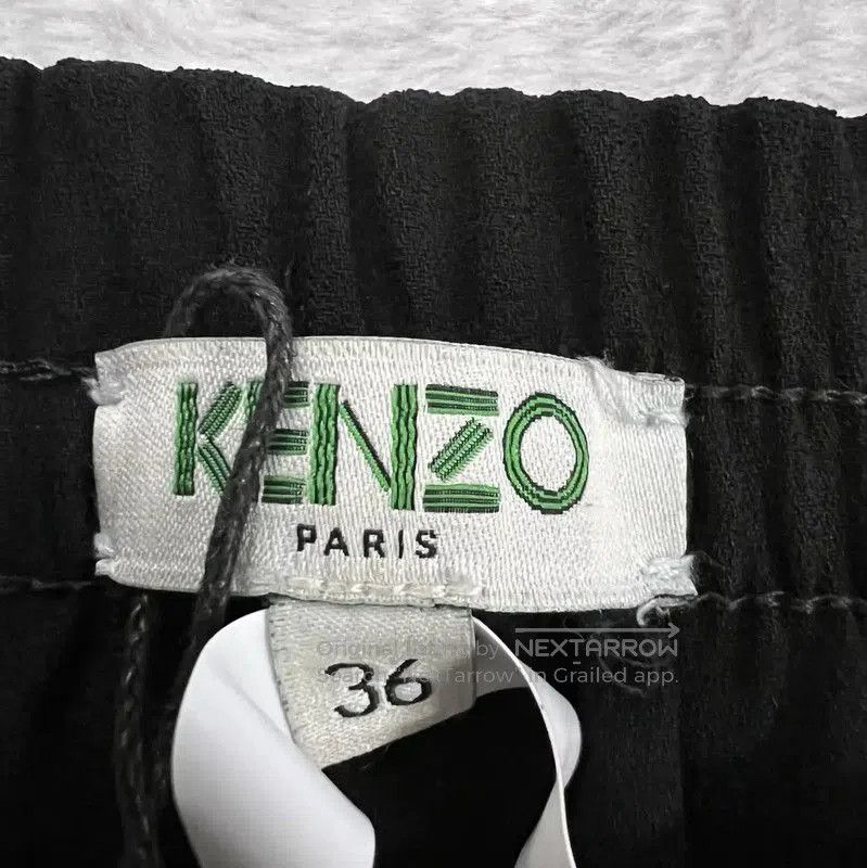 Kenzo KENZO Summer Black Striped Casual Pants . Size 28" / US 6 / IT 42 - 3 Thumbnail