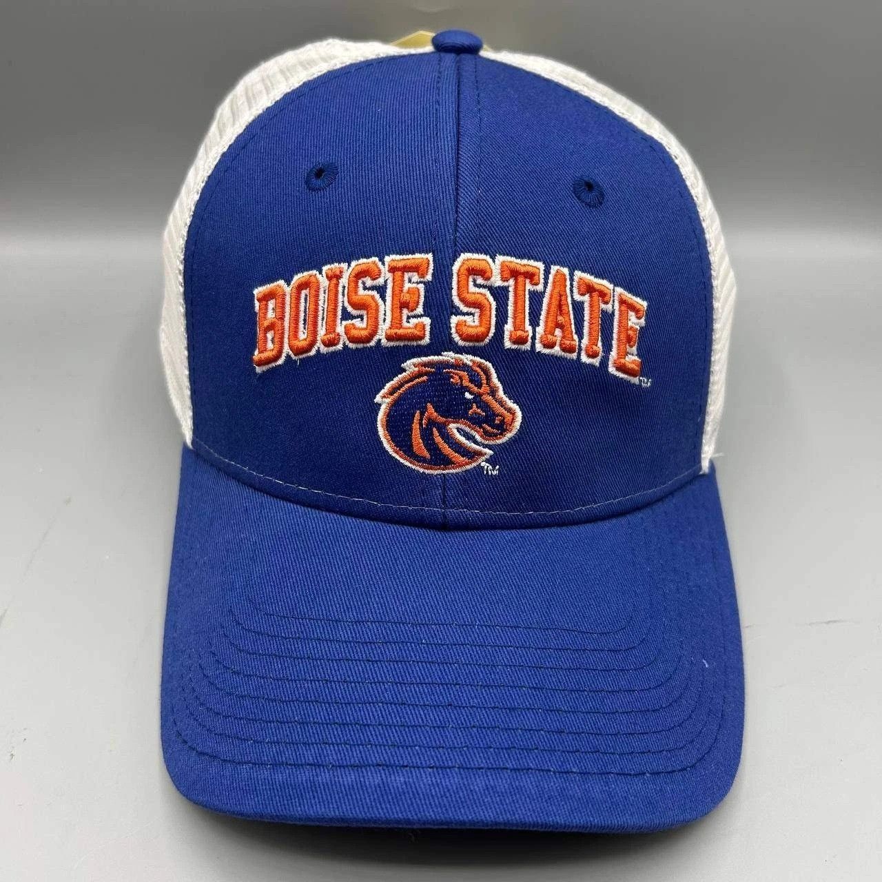The Game Boise State Broncos NCAA Trucker Hat Men Blue Snap Back Size ONE SIZE - 1 Thumbnail