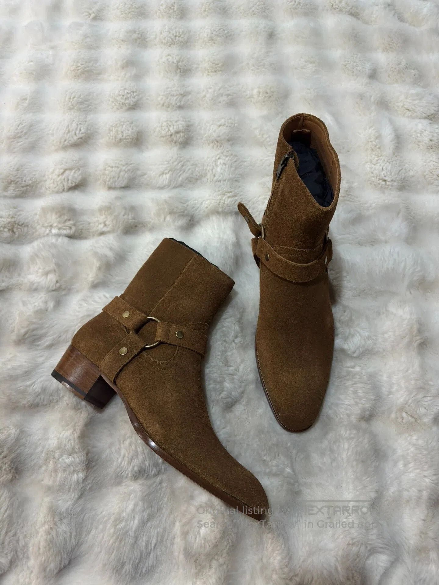 Saint Laurent Paris Saint Laurent Buckle Chelsea Boots Men. Size US 11 / EU 44 - 3 Thumbnail
