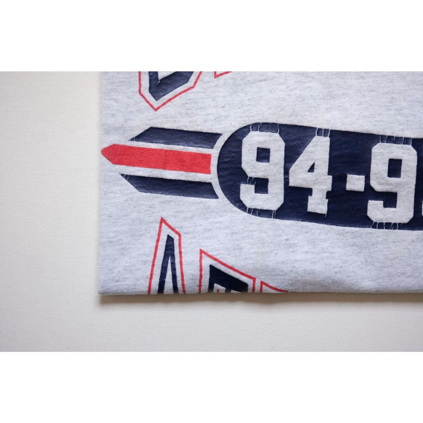 Champion VINTAGE Champion T-Shirt Gray XL USA Made Retro 70s 80s Casady High Oklahoma Sports Mens Shirts Size US XL / EU 56 / 4 - 4 Thumbnail