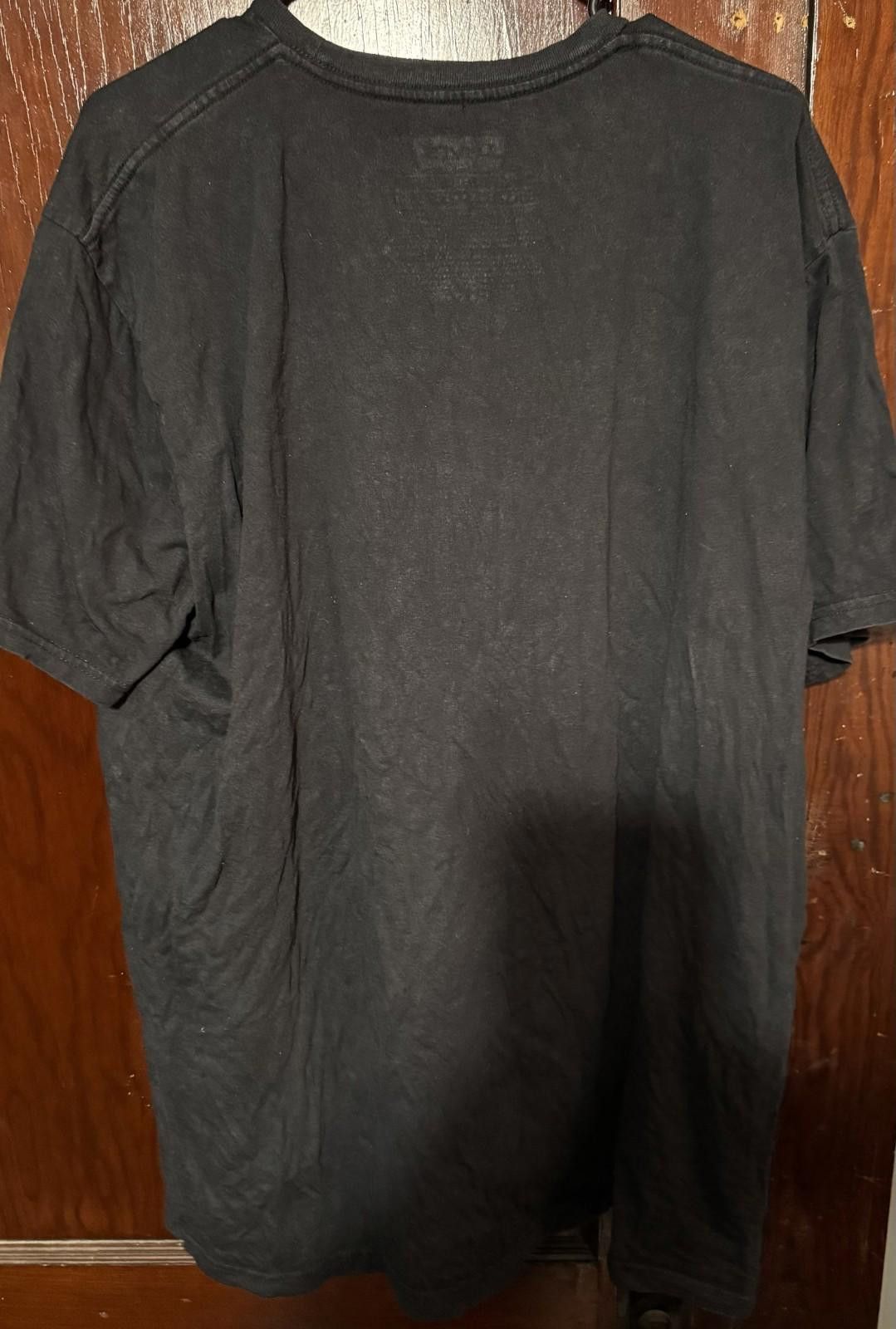 Levi's Levi's Distressed Logo Tee shirt Men's Sz XXL Black Size US XXL / EU 58 / 5 - 2 Thumbnail