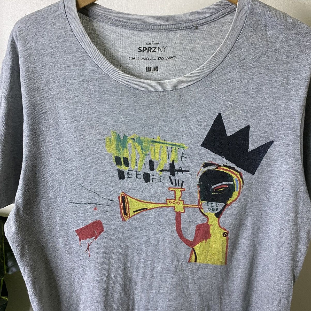 Jean-Michel Basquiat JMB Artwork For Uniqlo Collaboration Tee Size US L / EU 52-54 / 3 - 2 Thumbnail