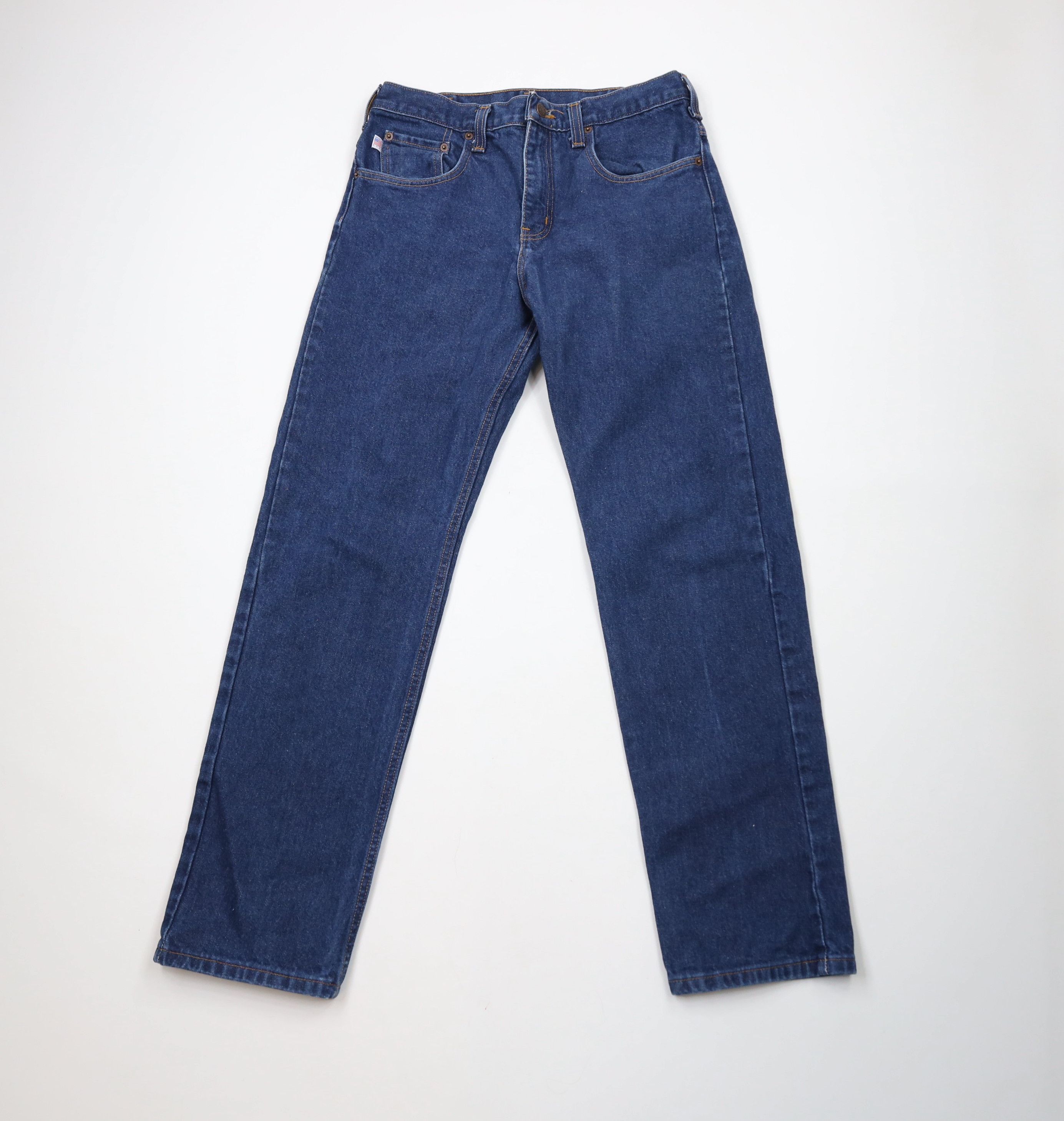 Vintage Vintage 90s Streetwear Straight Leg Denim Jeans Cotton USA Size US 33 - 1 Thumbnail